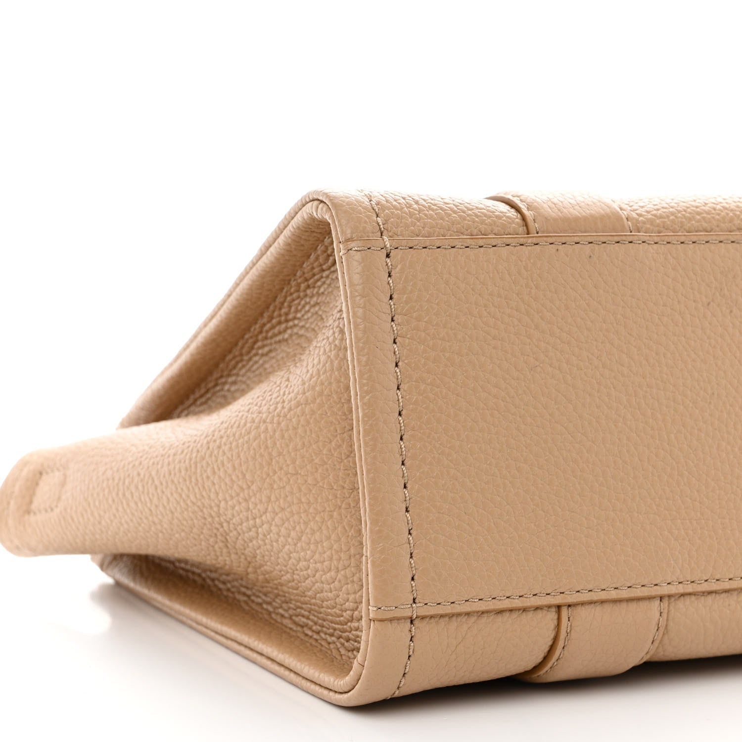 Marc Jacobs Grained Calfskin Small The Tote Bag Camel 9 of 10