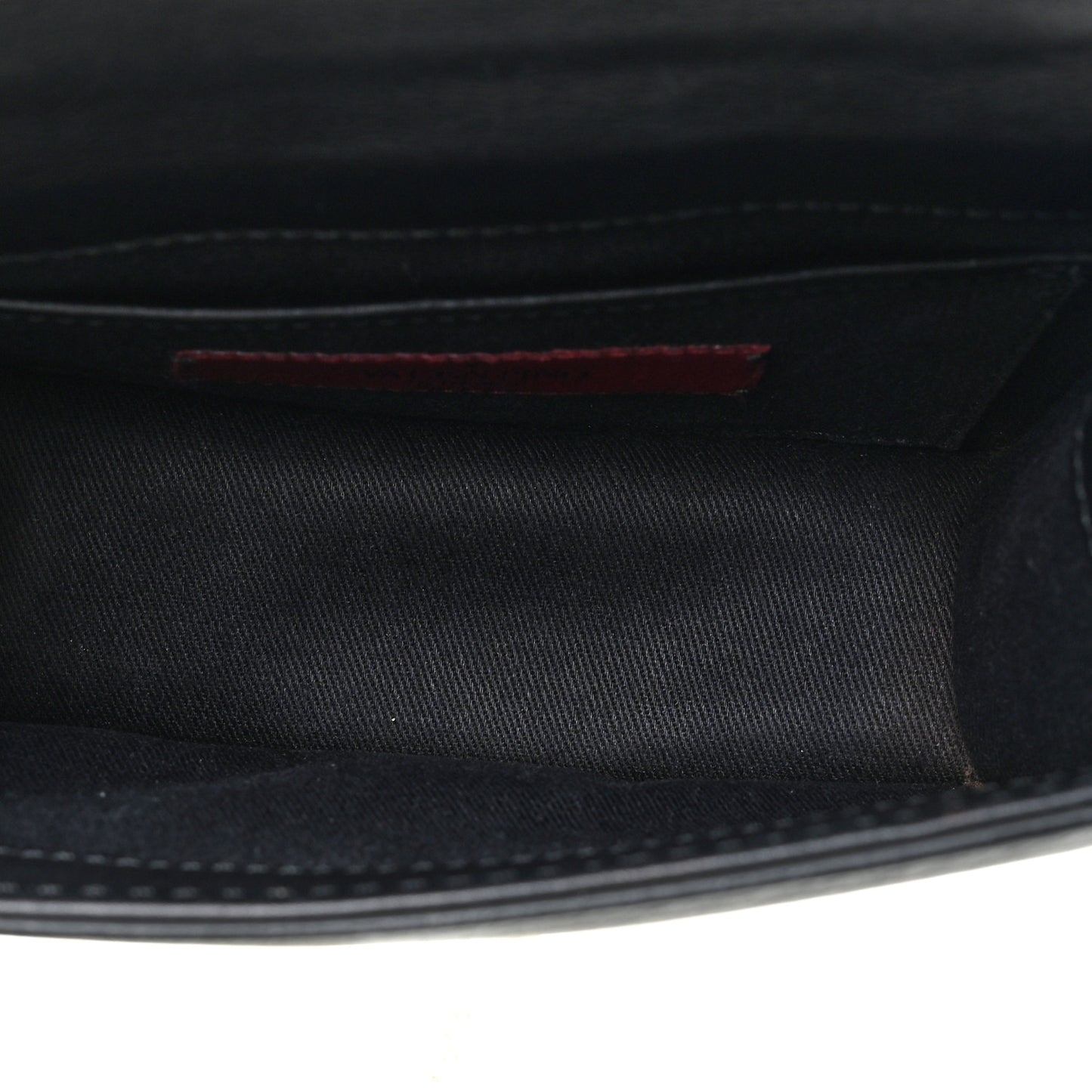 Vitello Mini Glam Lock Rockstud Flap Black