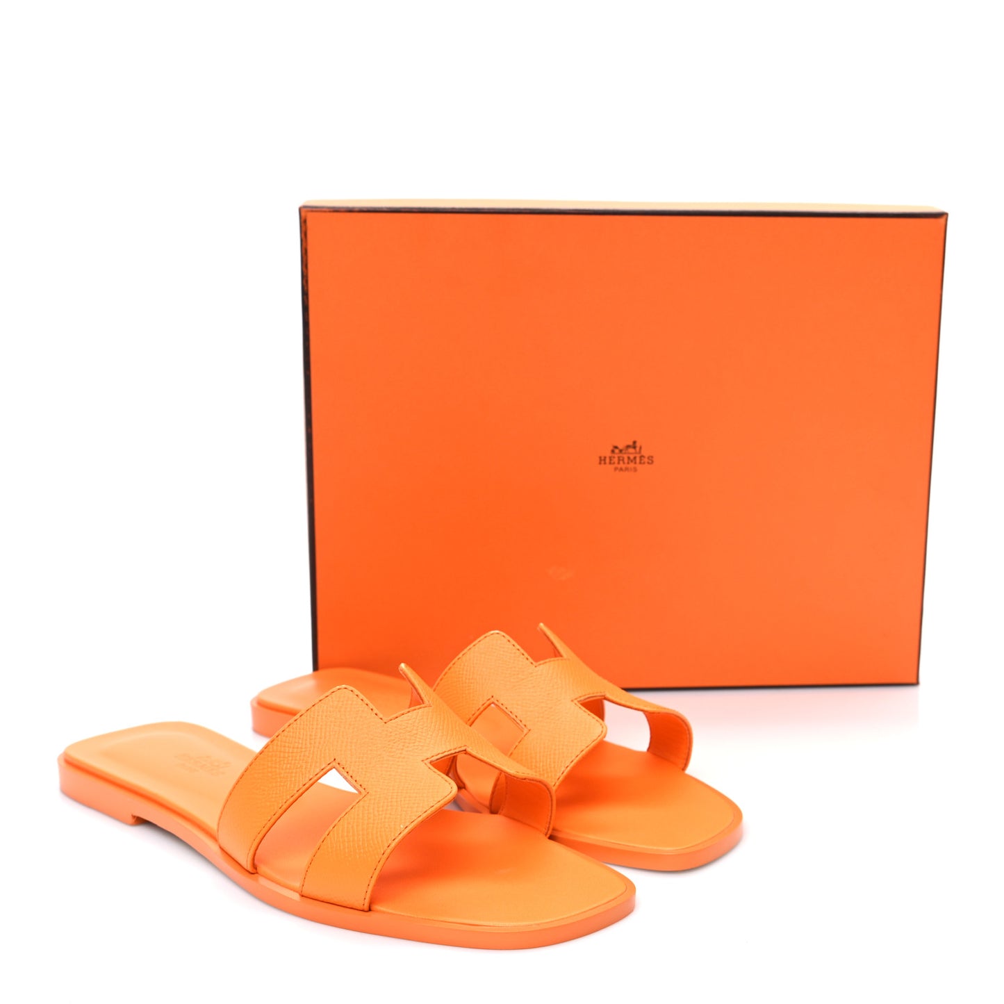 Epsom Oran Sandals 38.5 Orange Sunset