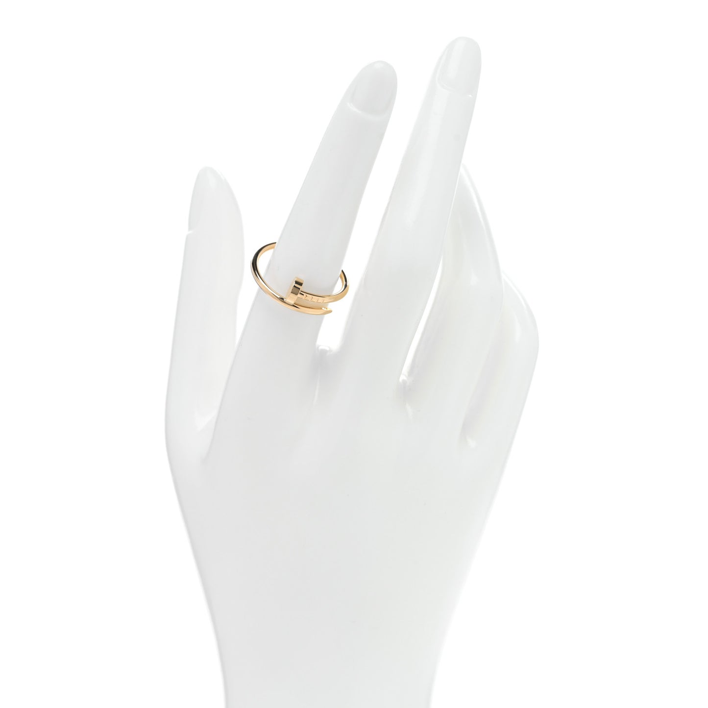 18K Yellow Gold Small Juste Un Clou Ring 57 8
