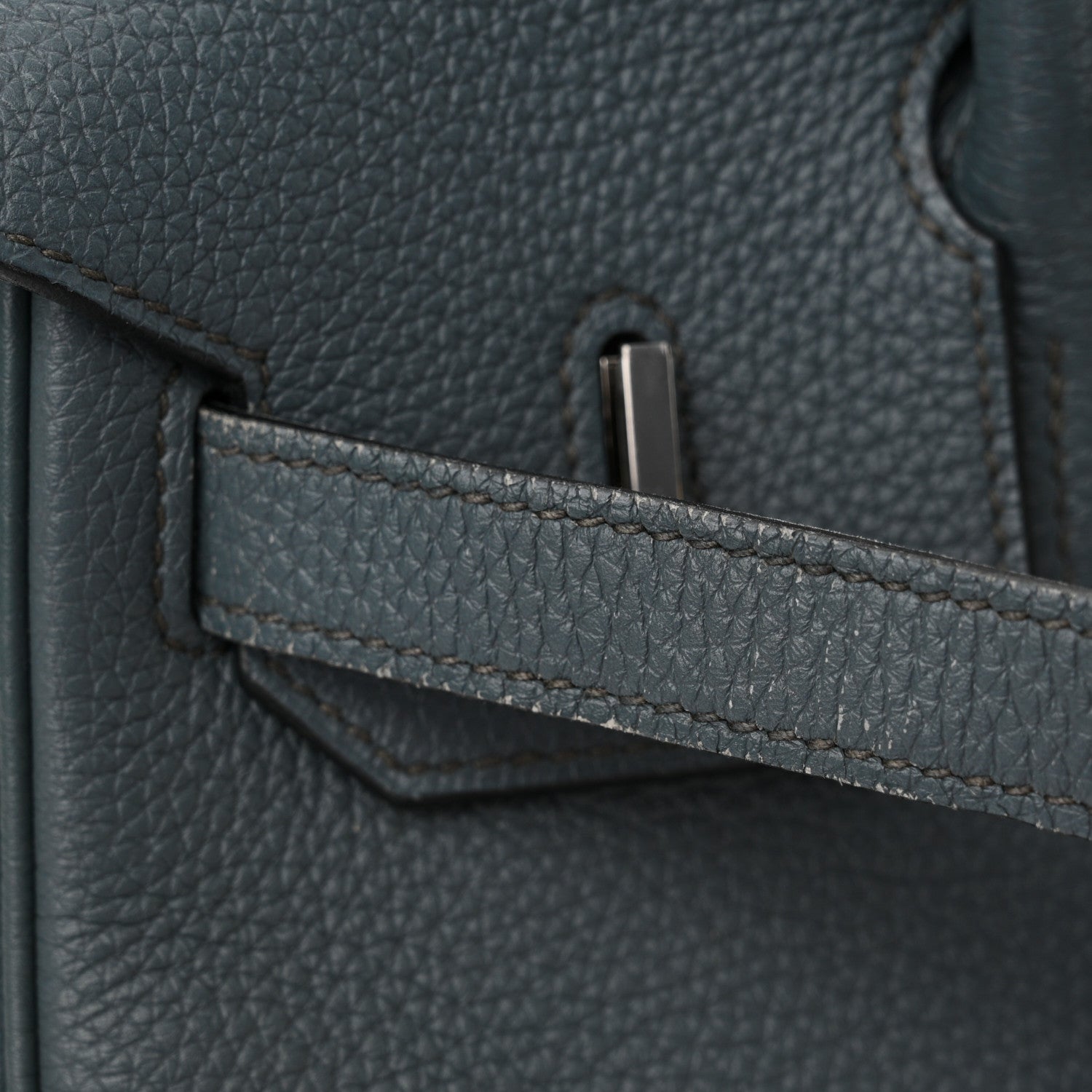 Hermes Togo Birkin 30 Bleu Orage 13 of 14