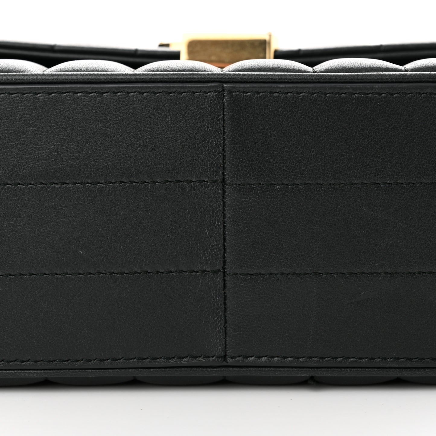 Lambskin Matelasse Monogram Medium Vicky Chain Bag Algae