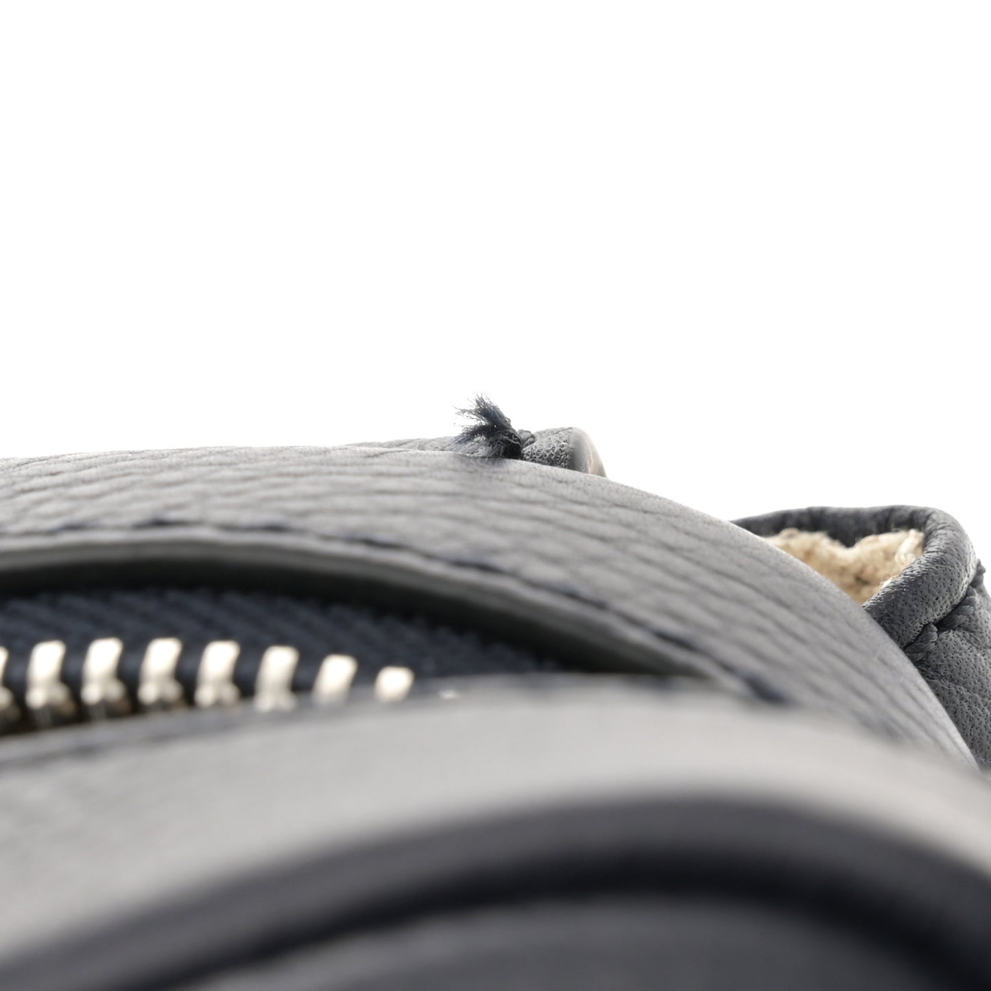 Soft Grained Calfskin XS Military Messenger Bag Navy