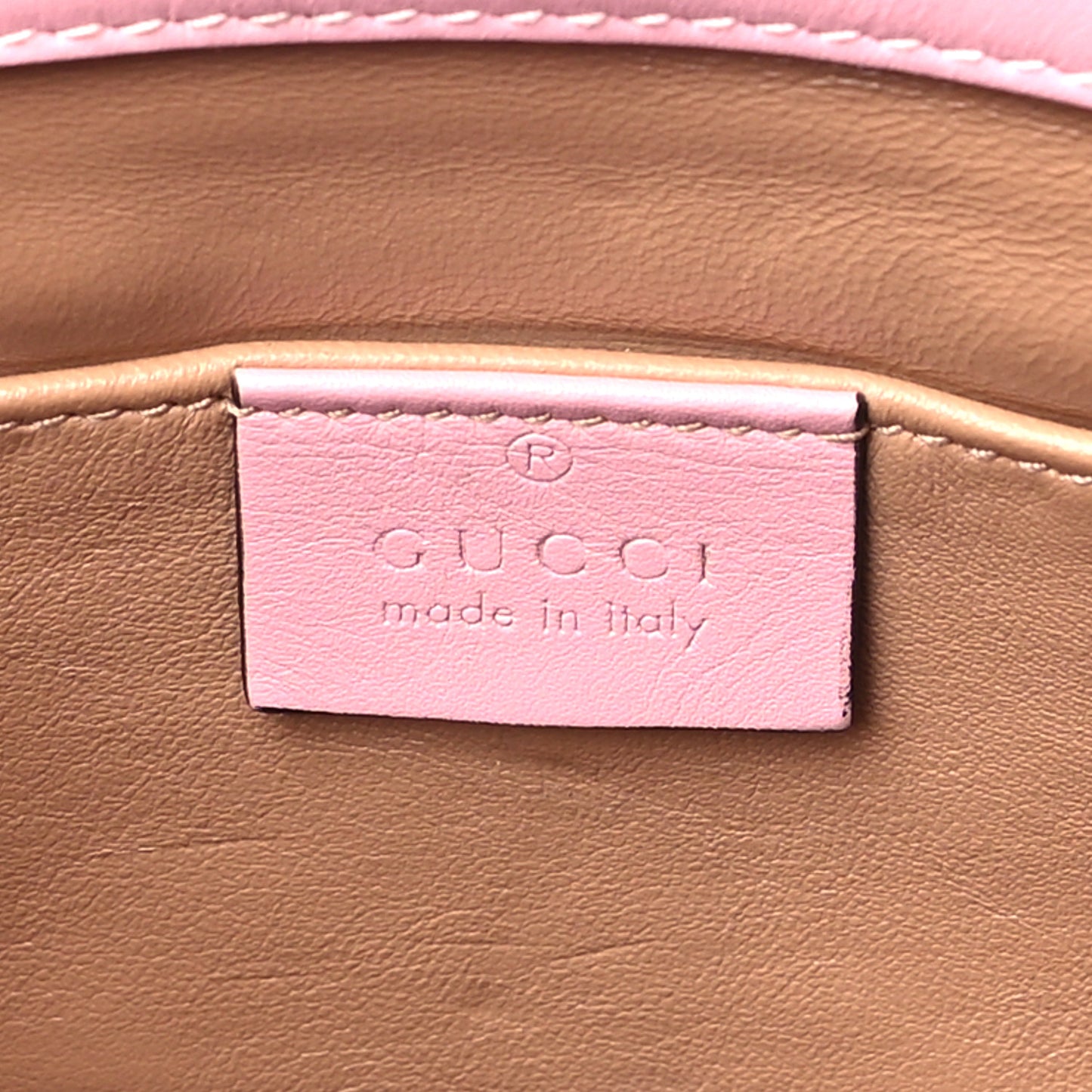 Nappa Pearl Studded Mini Queen Margaret Broadway Shoulder Bag Sugar Pink