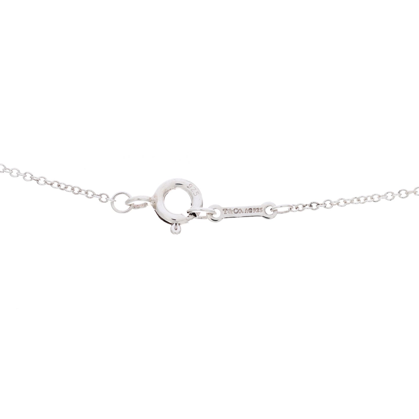 Sterling Silver Paloma's Graffiti Peace Necklace