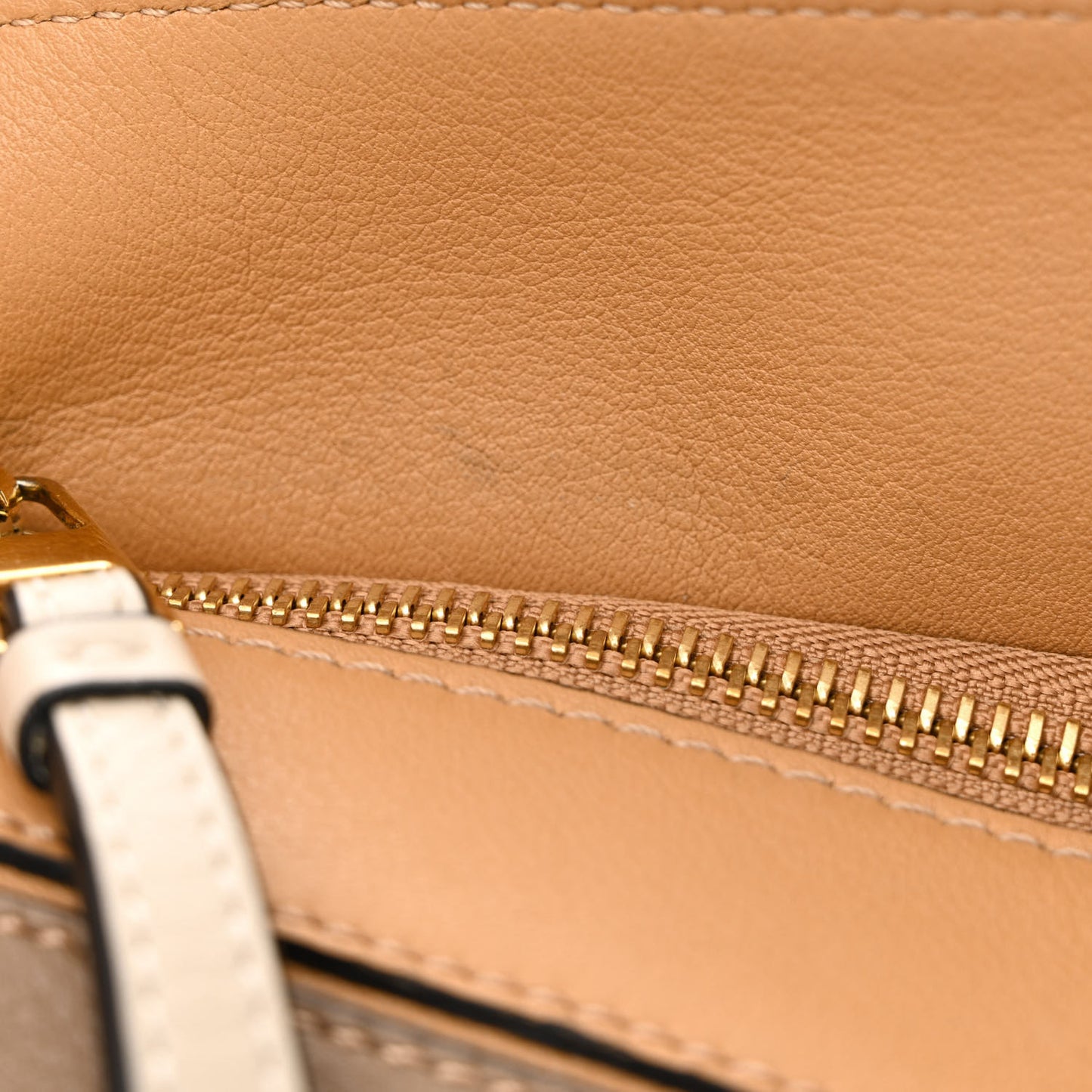 Calfskin Small Puzzle Bag Warm Desert Mink