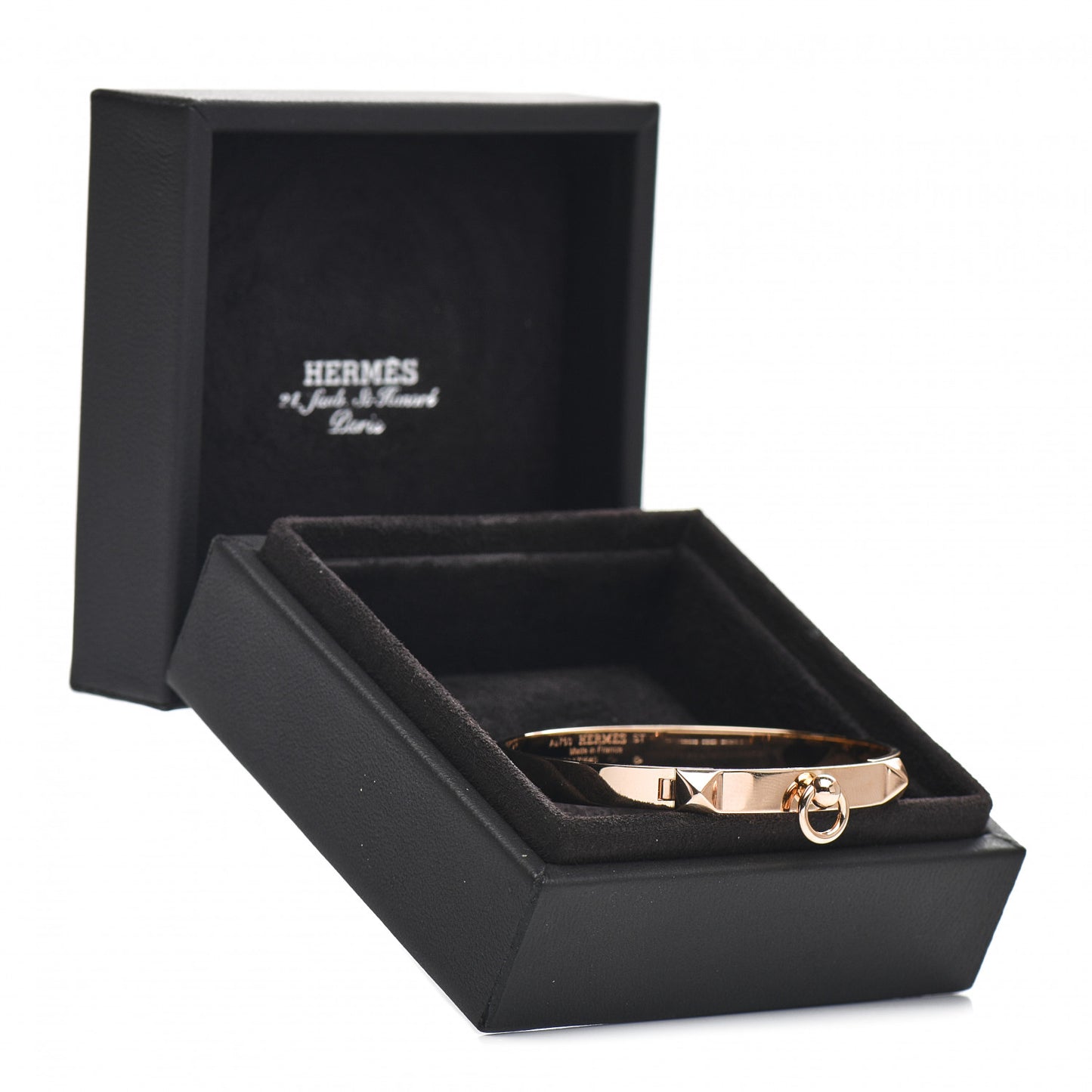 18K Rose Gold PM Collier De Chien Bracelet ST