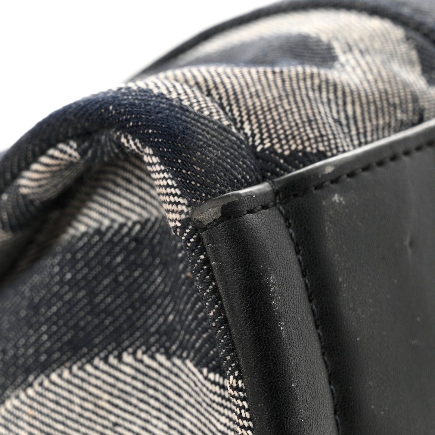 Denim Jacquard Medium The Monogram Tote Bag Denim Blue