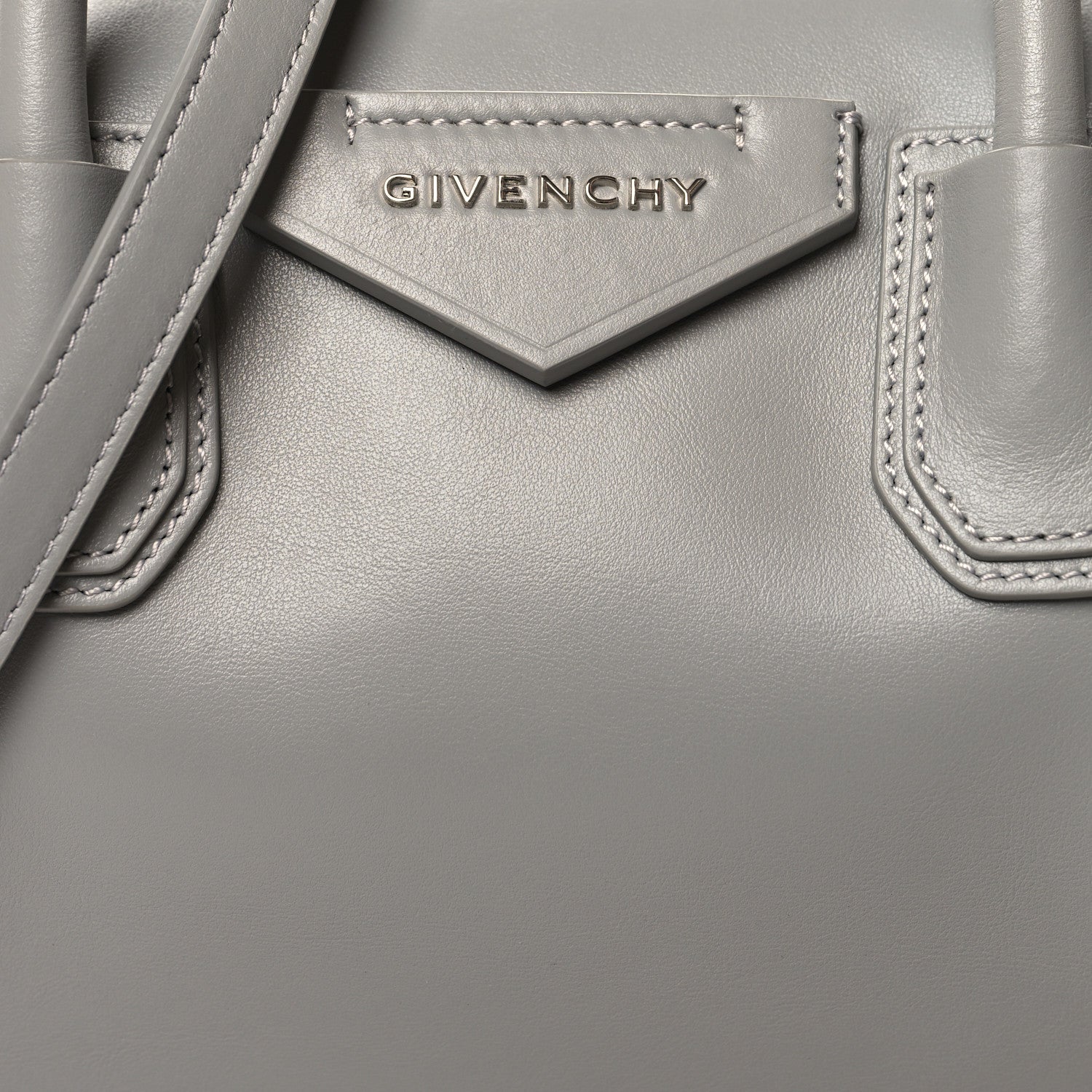 Givenchy Calfskin Small Soft Antigona Pearl Grey 7 of 11