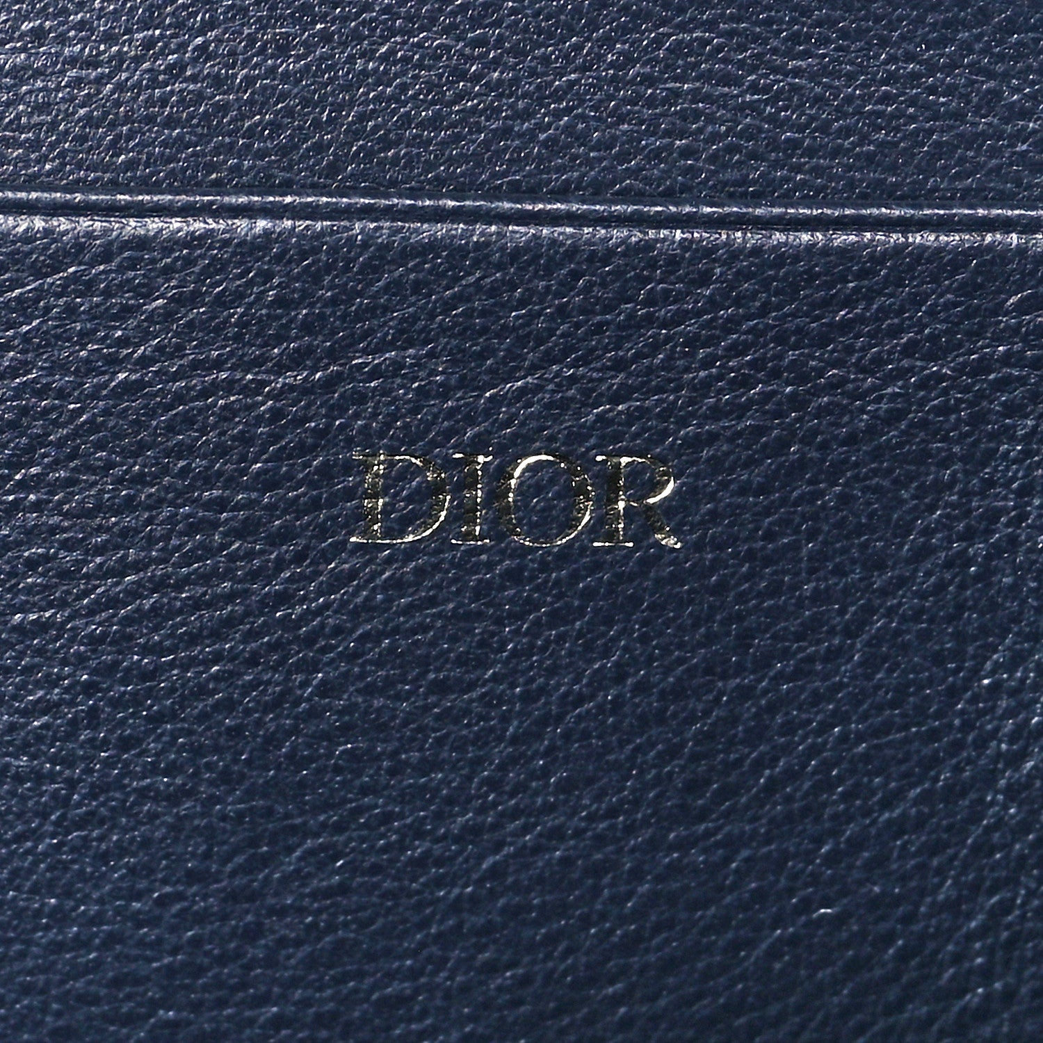 Christian Dior X SHAWN STUSSY Grained Calfskin Double Zip Crossbody Pouch White 8 of 11