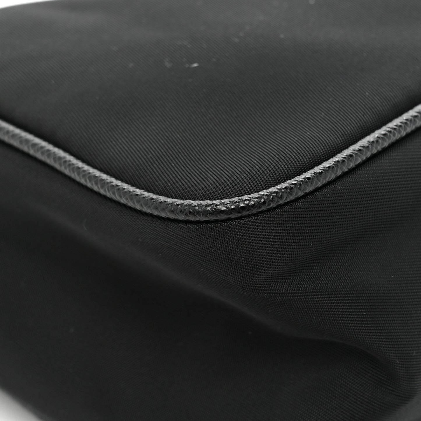 Tessuto Nylon Saffiano Mini Re-Edition 2005 Bag Black