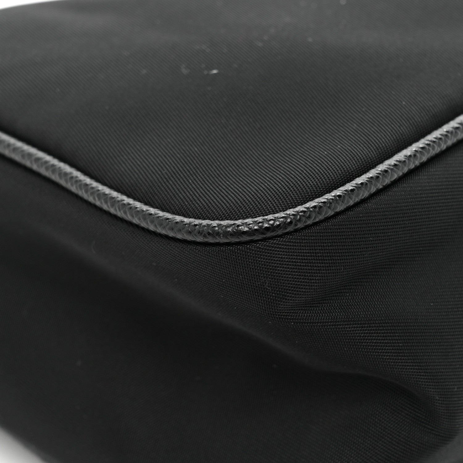 Prada Tessuto Nylon Saffiano Mini Re-Edition 2005 Bag Black 11 of 12