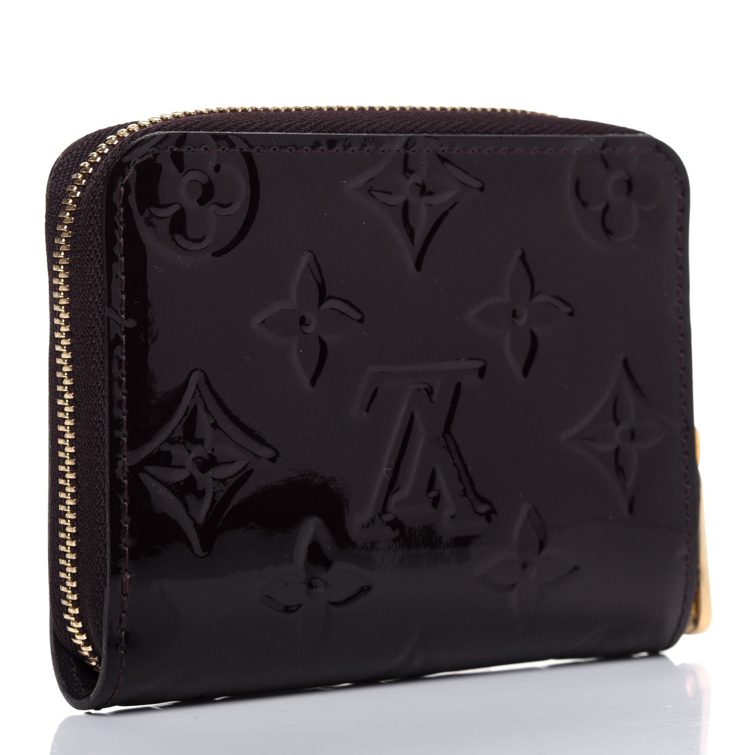Louis Vuitton Vernis Zippy Coin Purse Wallet Amarante 2 of 8