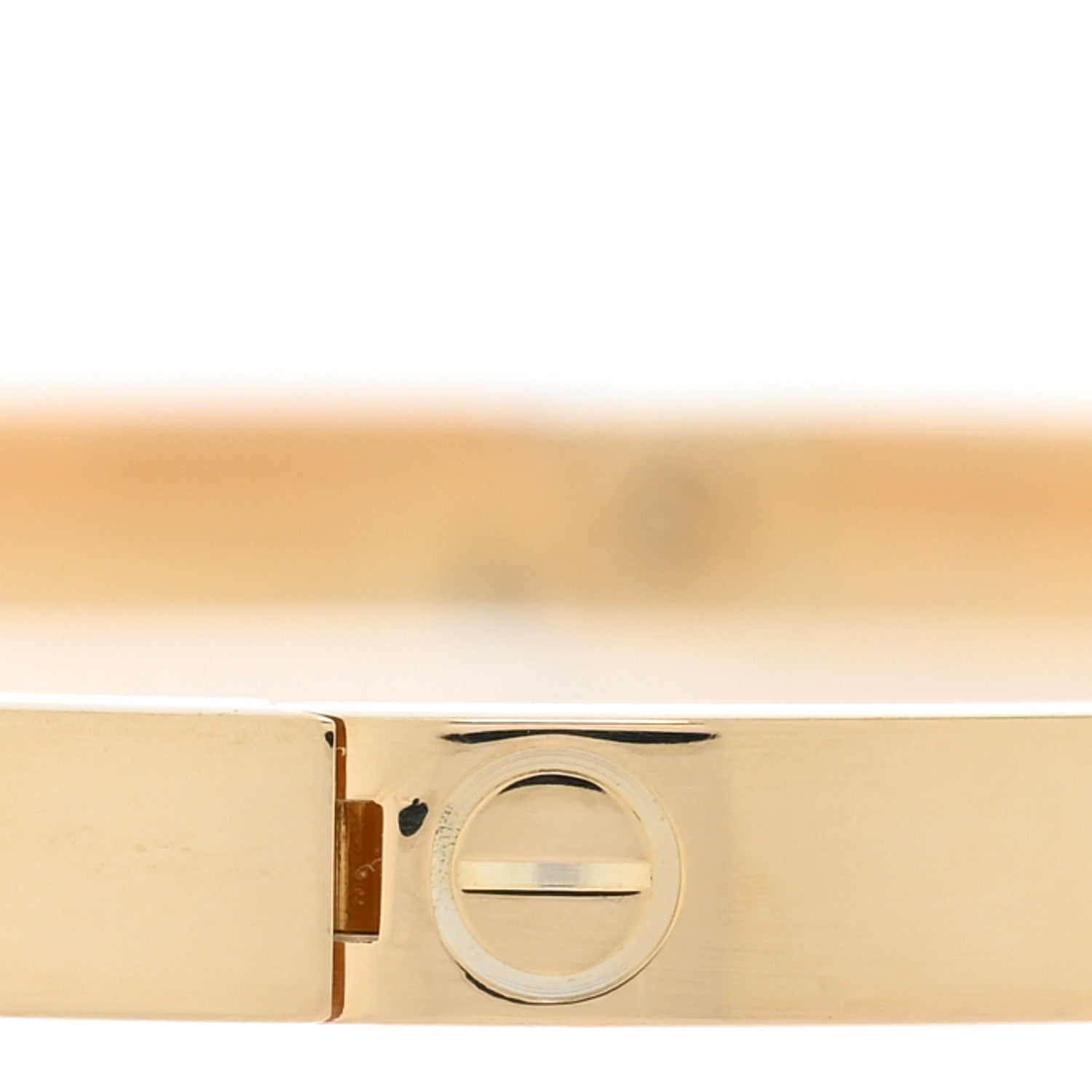 Cartier 18K Yellow Gold Small LOVE Bracelet 18 6 of 8