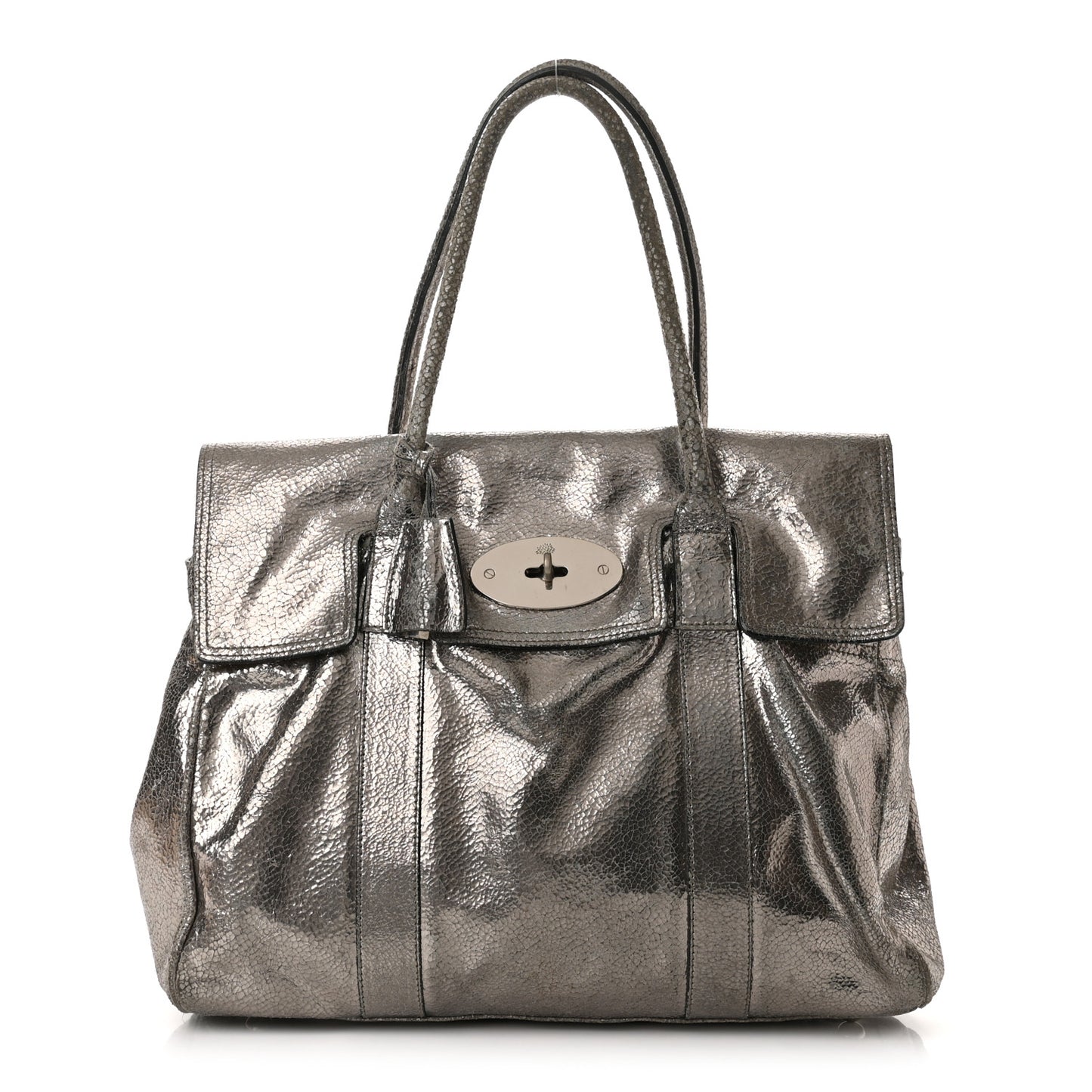 Metallic Classic Grain Bayswater Silver