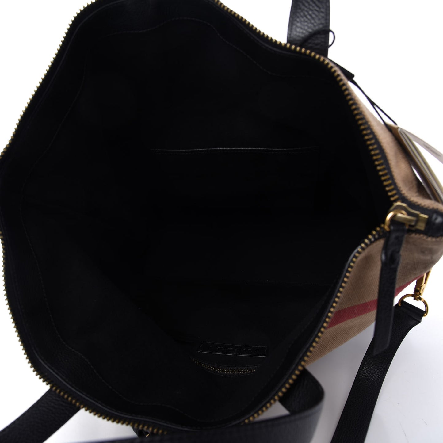 Canvas Check Armley Folding Messenger Black