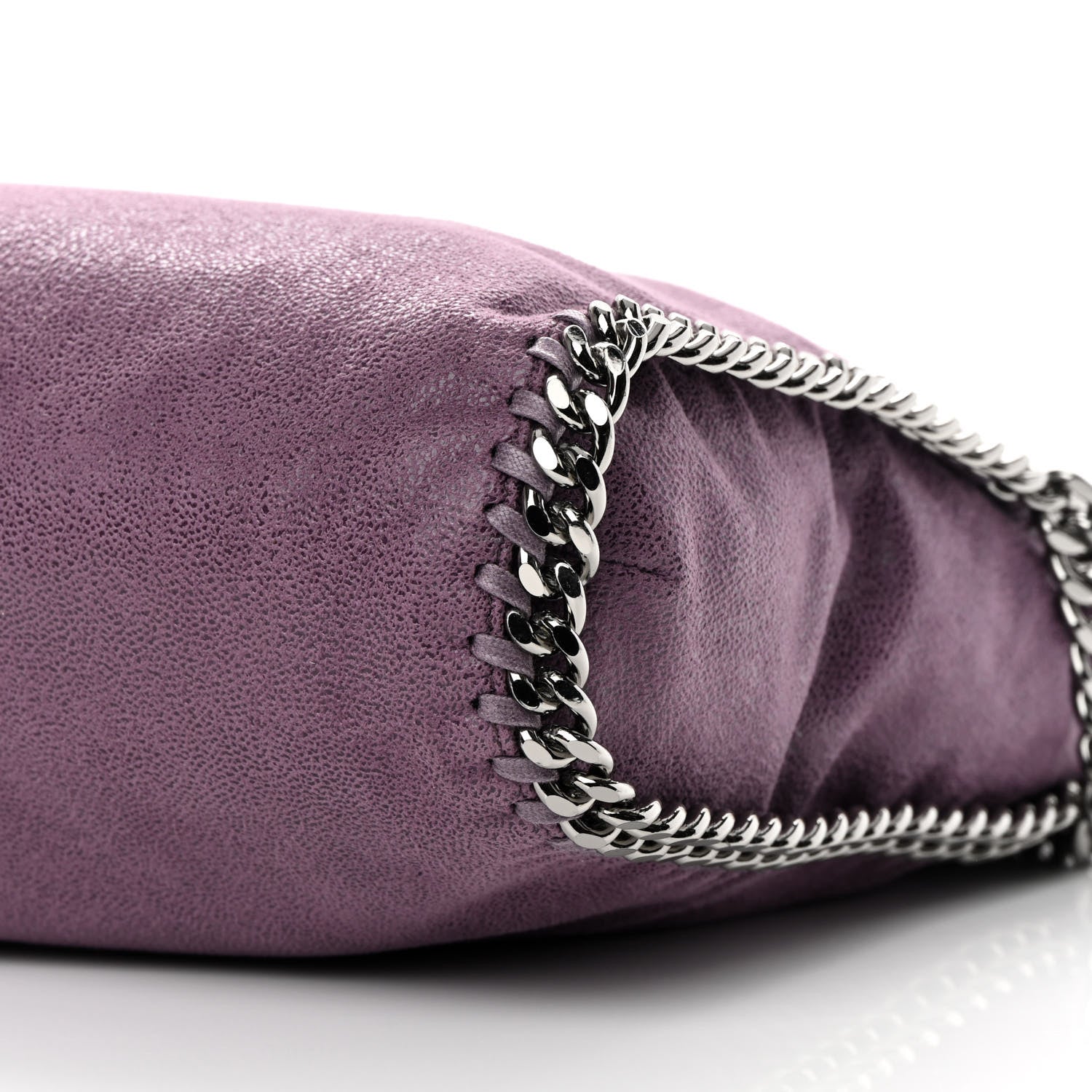 Stella McCartney Shaggy Deer Falabella Fold Over Tote Amethyst 10 of 10