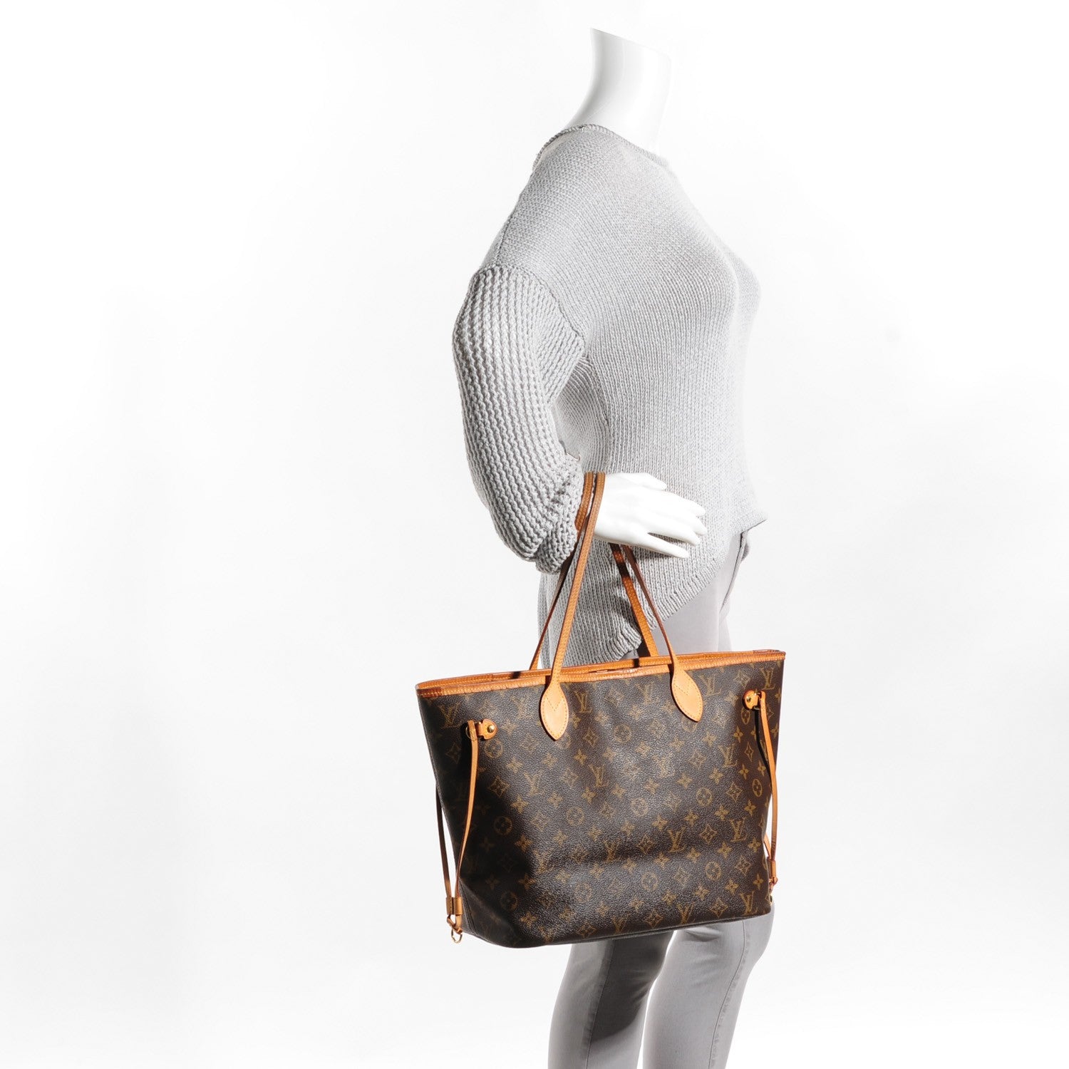 Louis Vuitton Monogram Neverfull MM 2 of 7