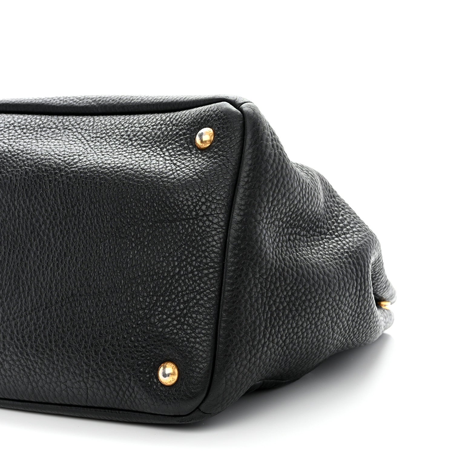 Prada Vitello Daino Tote Black 11 of 18