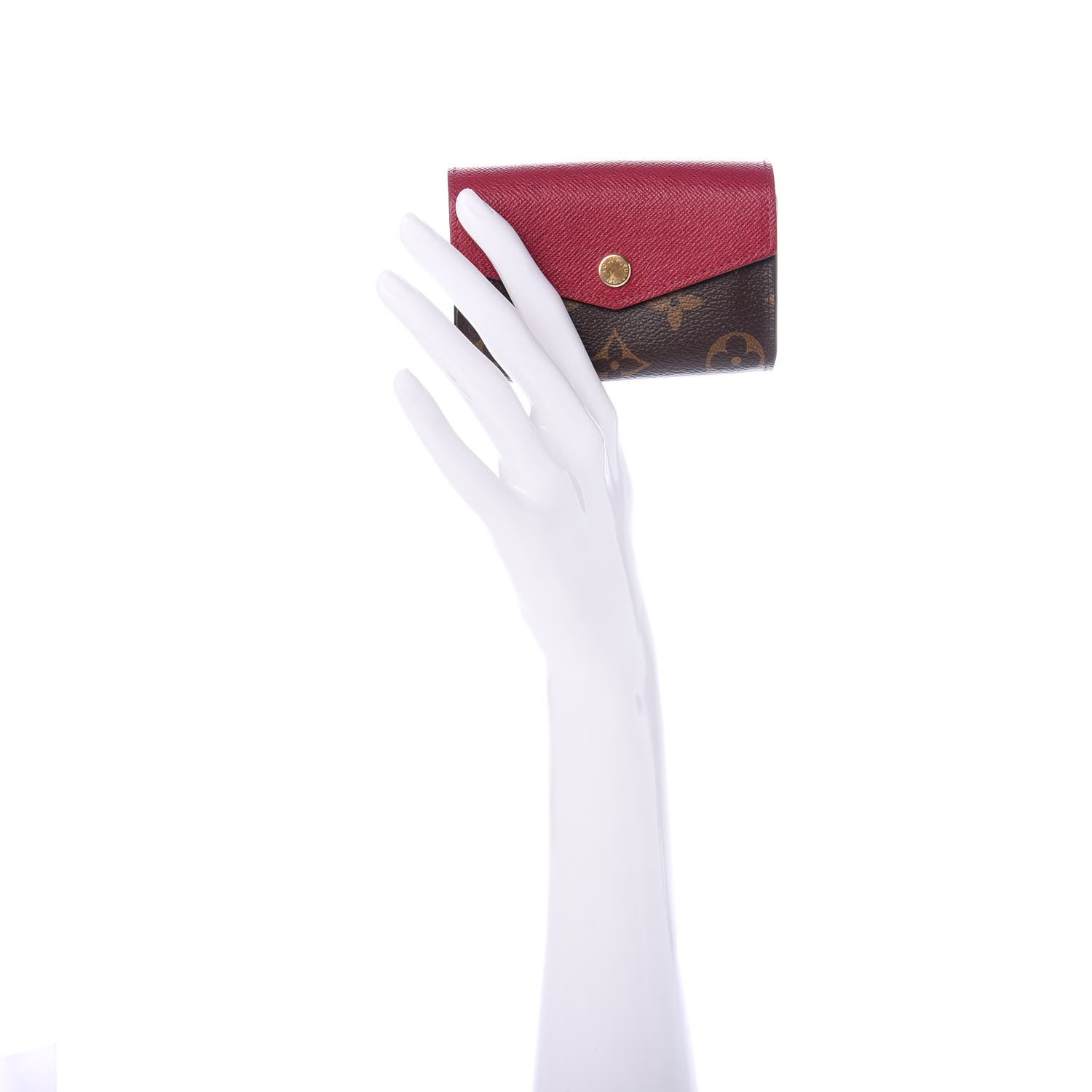 Louis Vuitton Monogram Sarah Multicartes Fuchsia 2 of 7