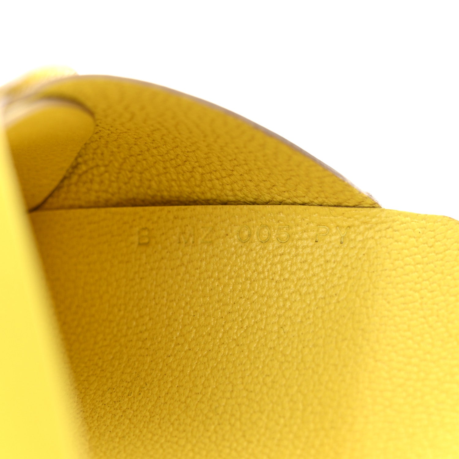 Hermes Swift Compact Selle En Desordre Calvi Duo Card Case Lime 7 of 7