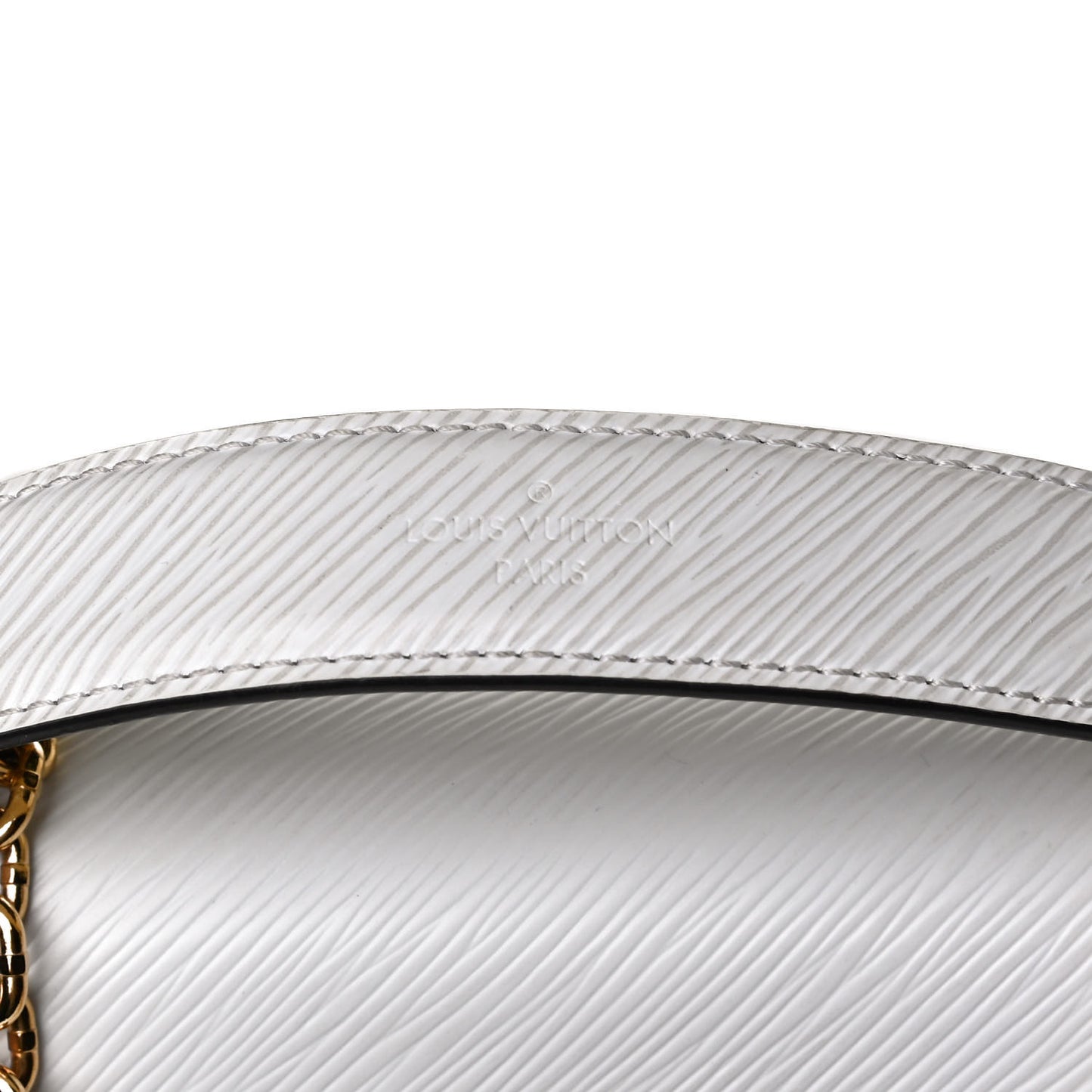 Epi Twist Shoulder Bag MM White