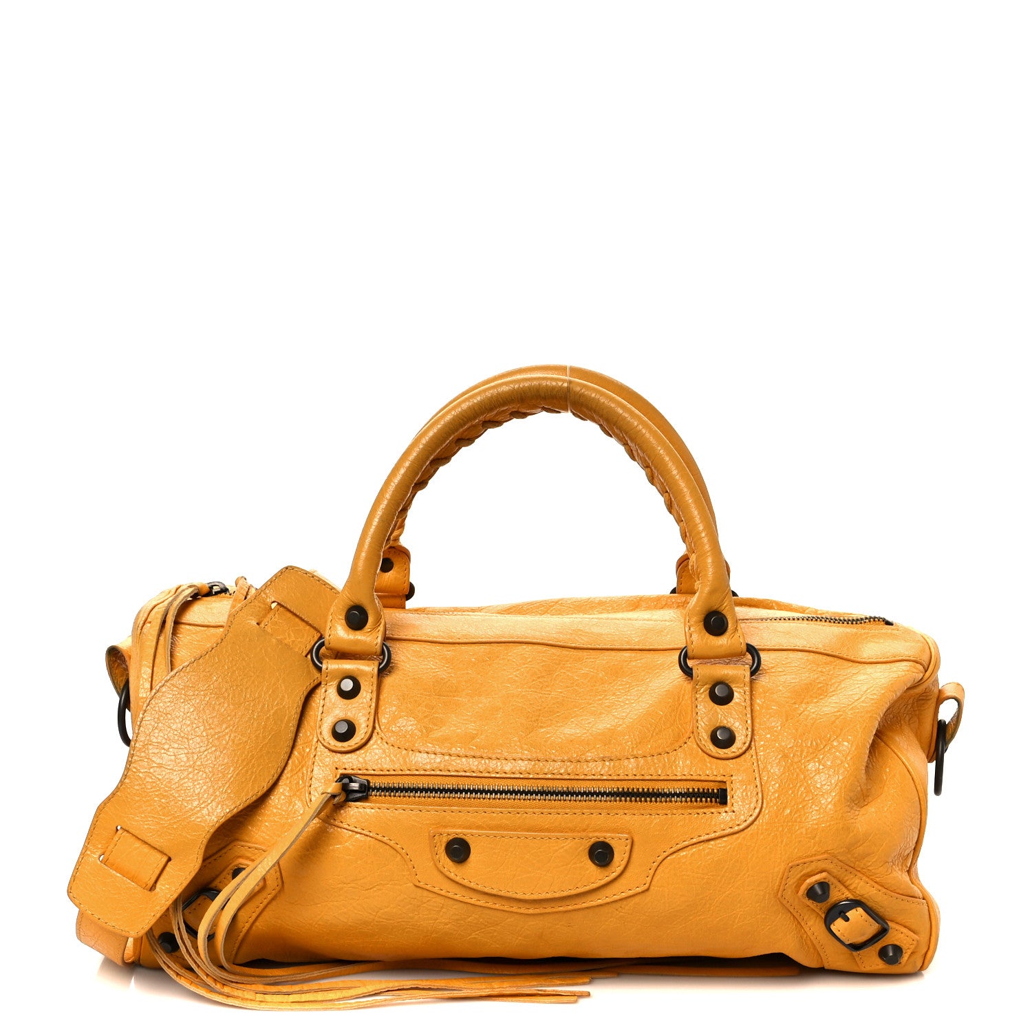 Balenciaga Agneau Classic Hardware Twiggy Mangue 1777321