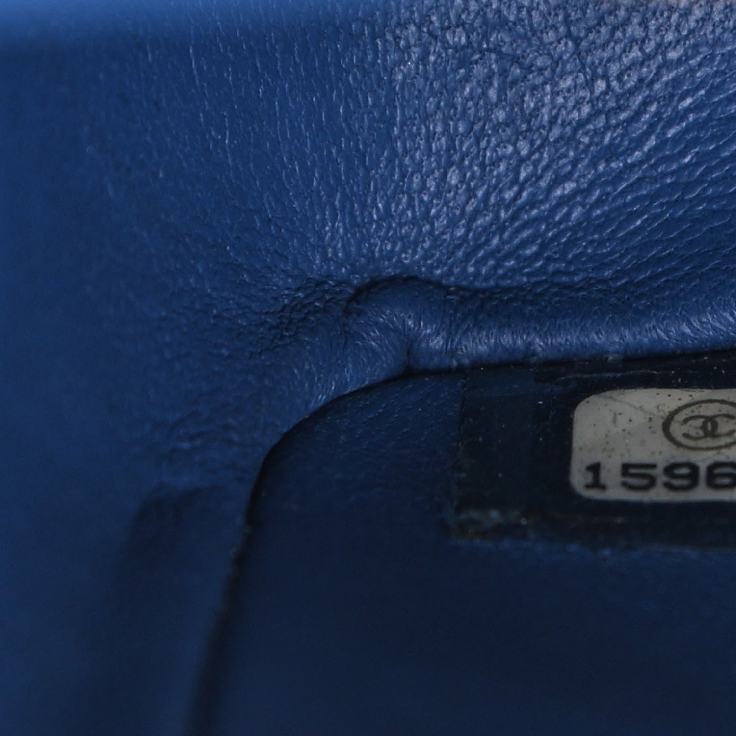 Chanel Alligator Medium Double Flap Blue 7 of 15