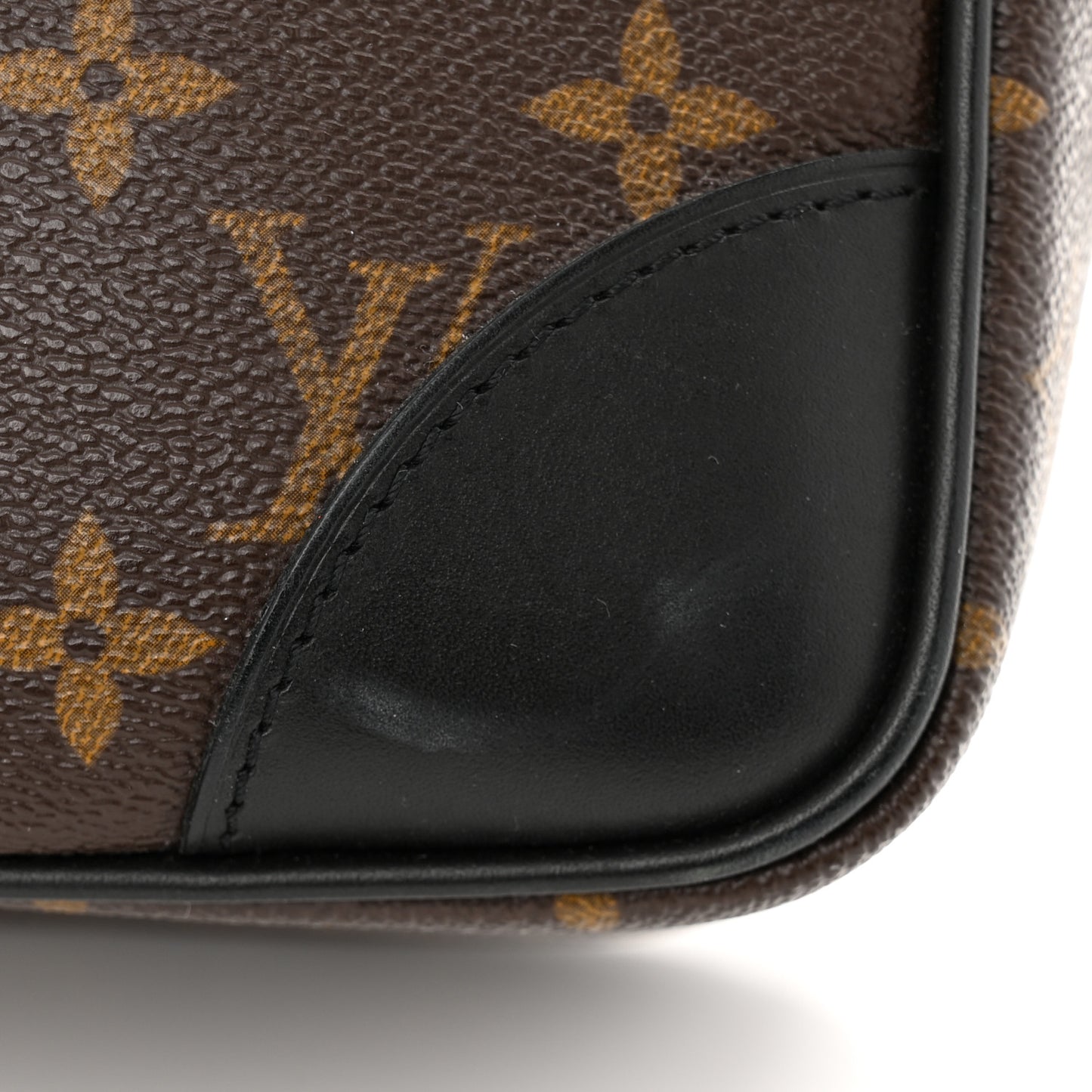 Monogram Macassar Porte Documents Voyage Soft Briefcase