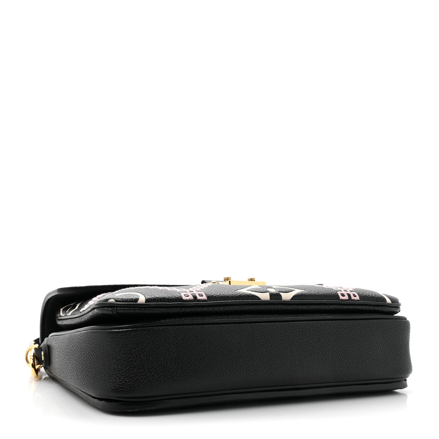Empreinte Monogram Giant Broderies Pochette Metis Black