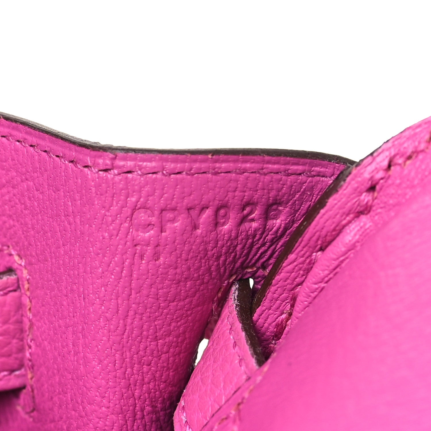 Hermes Togo Birkin 25 Rose Pourpre 7 of 9