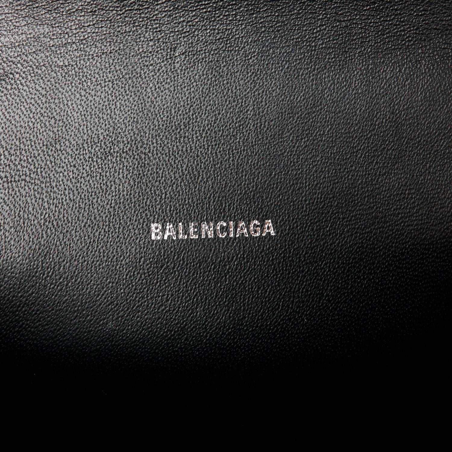 Balenciaga Shiny Box Calfskin Strass Hourglass Top Handle Bag XS Black 6 of 11