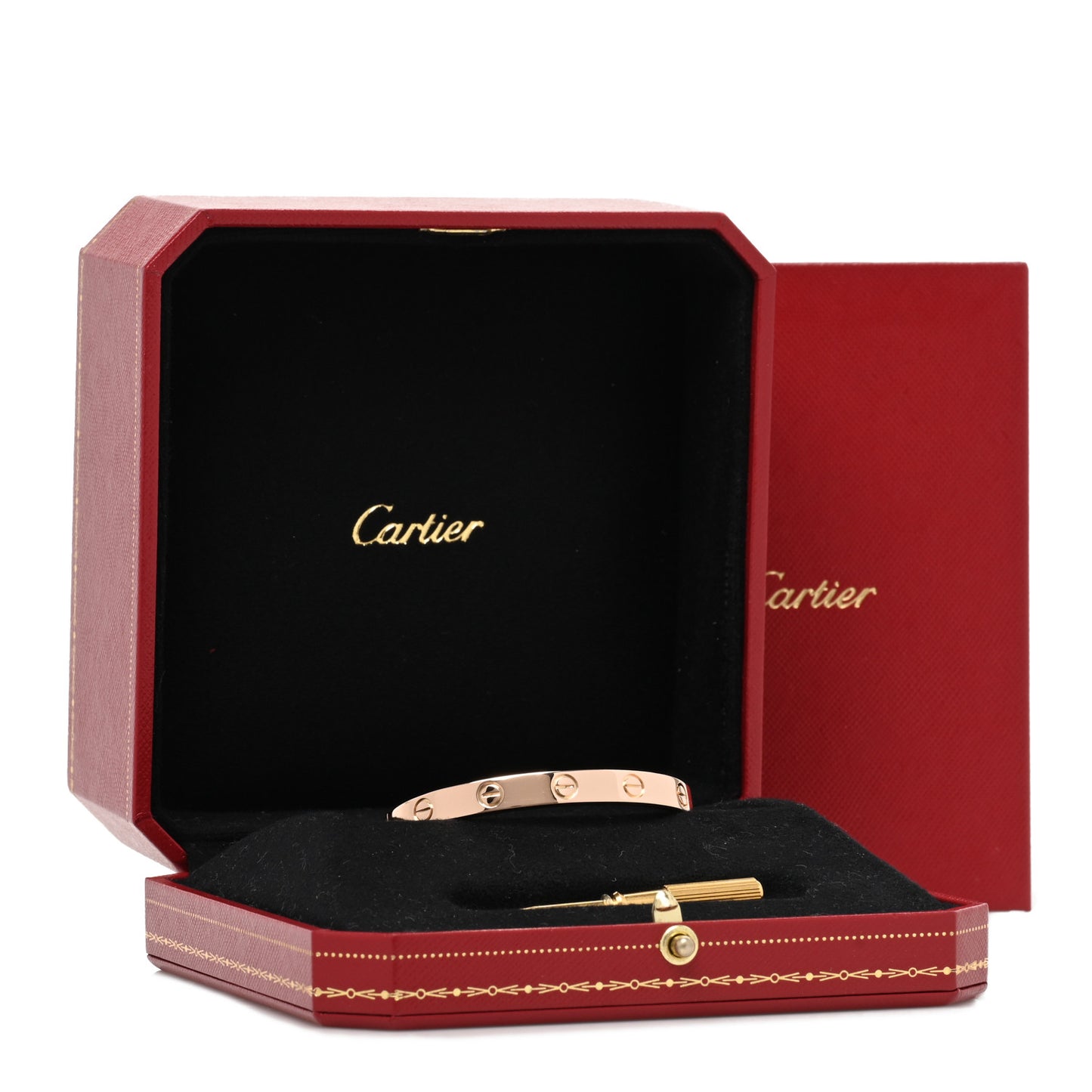 18K Pink Gold LOVE Bracelet 15