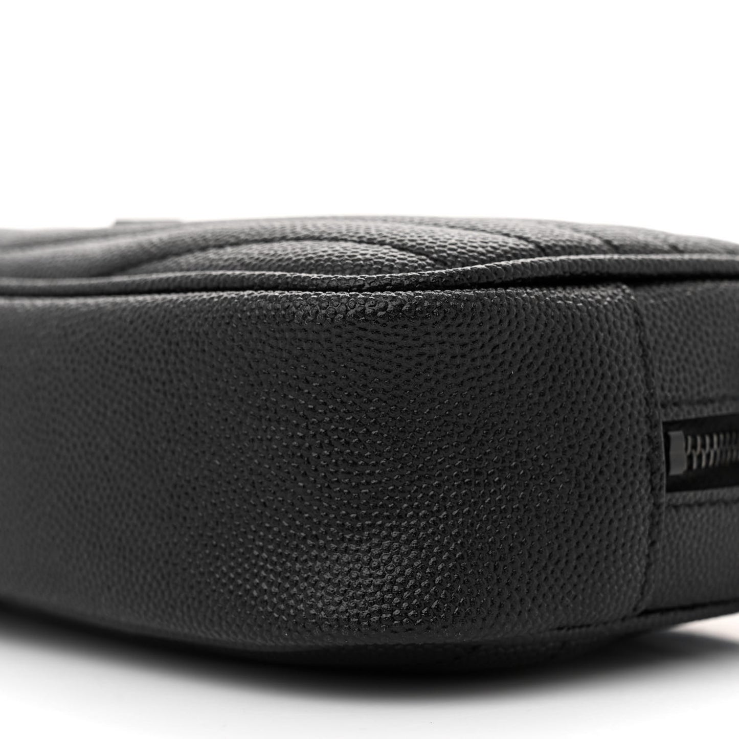 Grain De Poudre Matelasse Monochrome Monogram Mini Lou Camera Bag Black