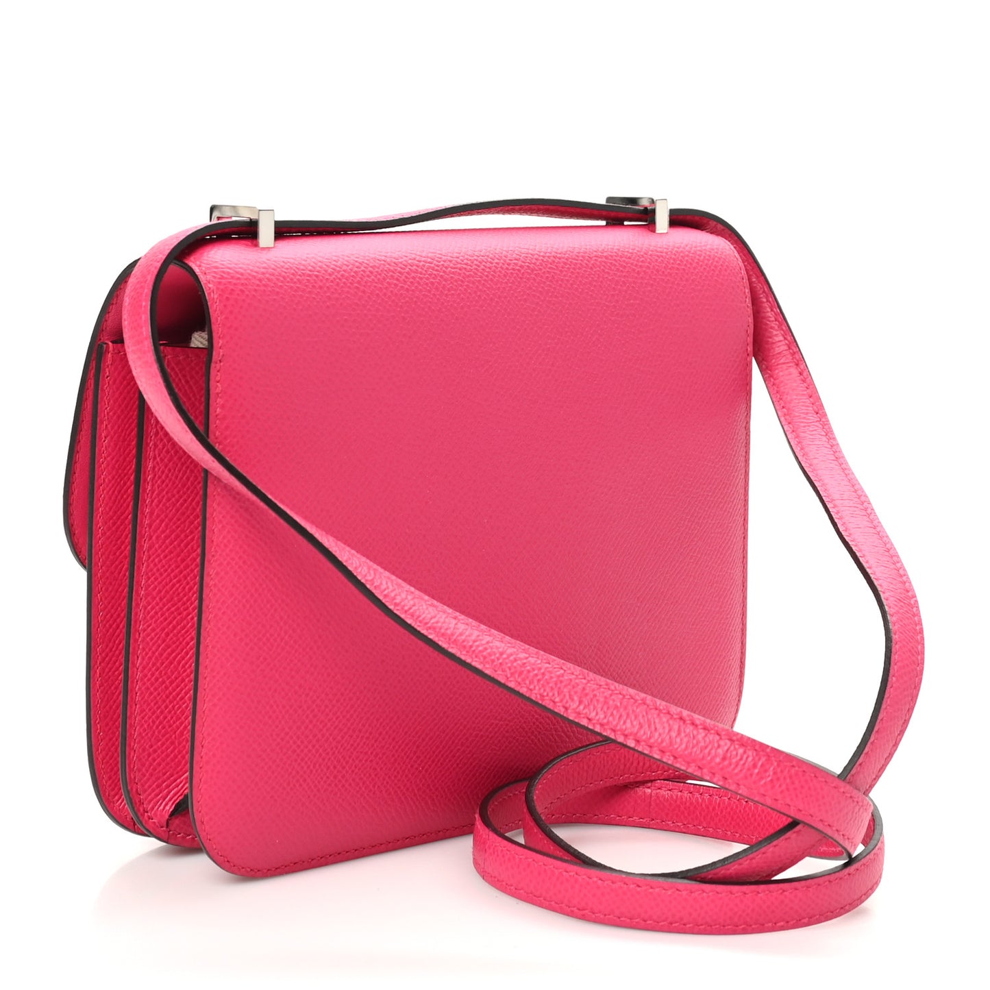 Epsom Shiny Alligator Constance 18 Rose Mexico