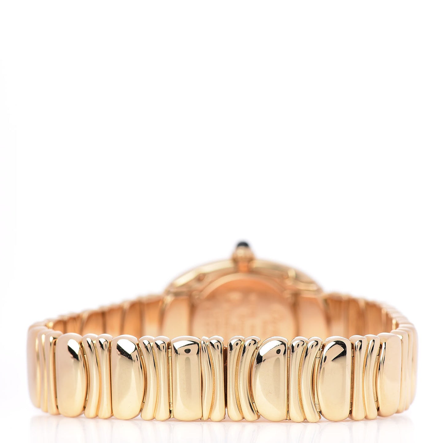18K Yellow Gold 22mm Baignoire Quartz Watch