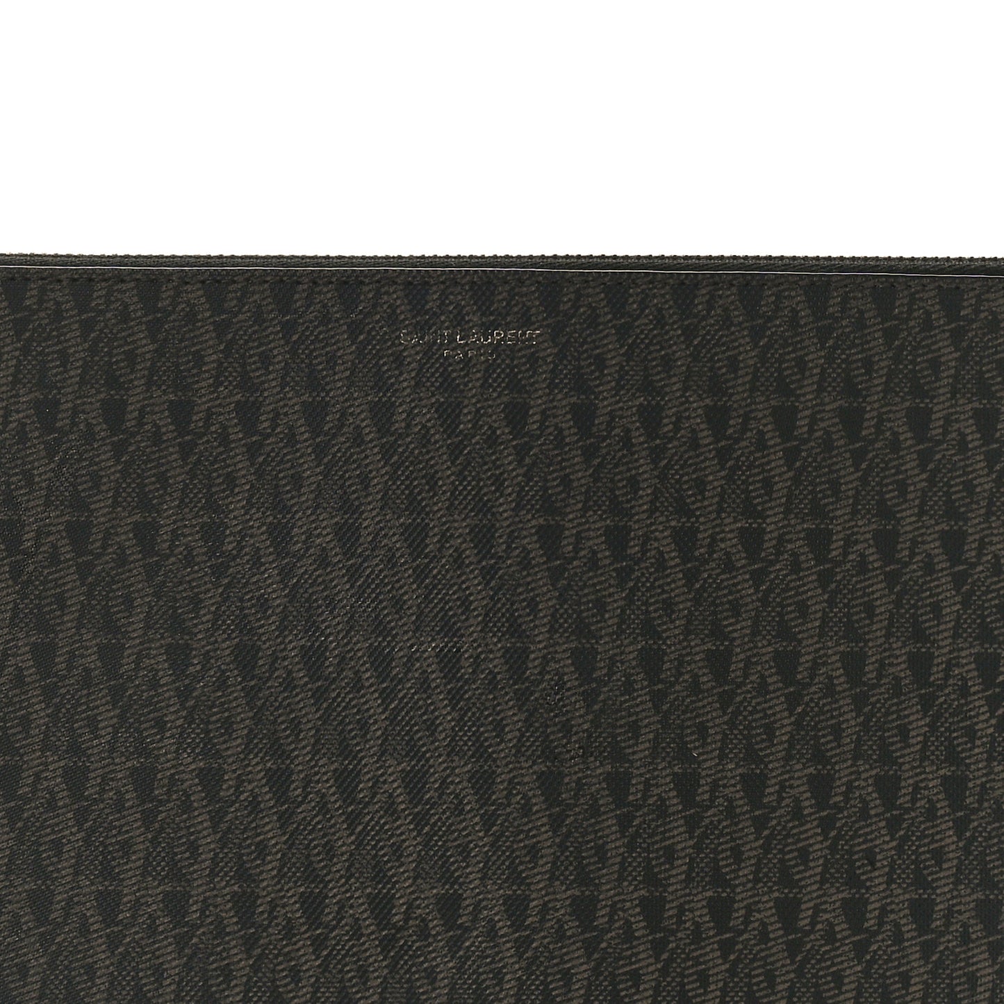 Classic Toile Monogram Zipped Tablet Holder Black