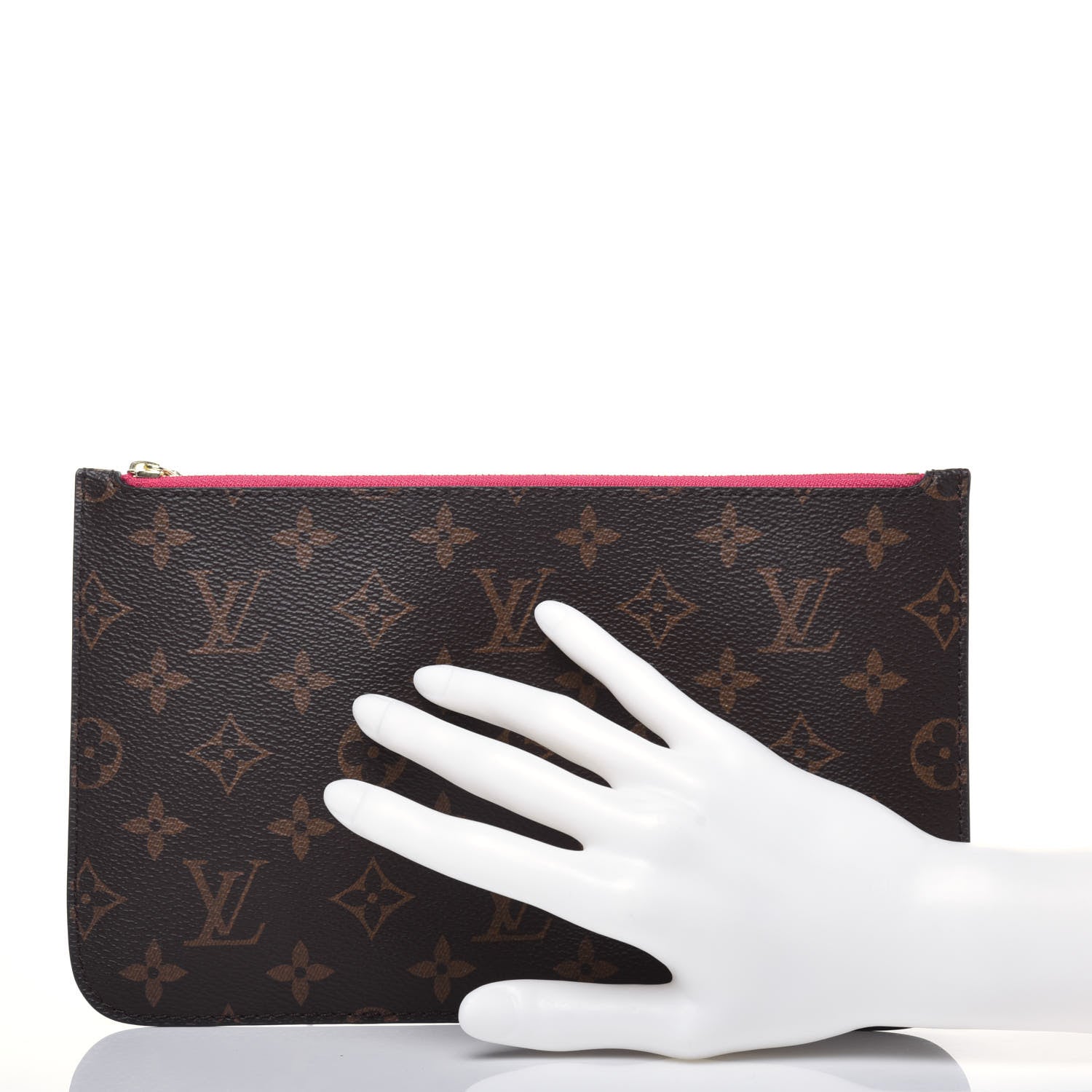 Louis Vuitton Monogram Neverfull MM GM Pochette Pivoine 2 of 13