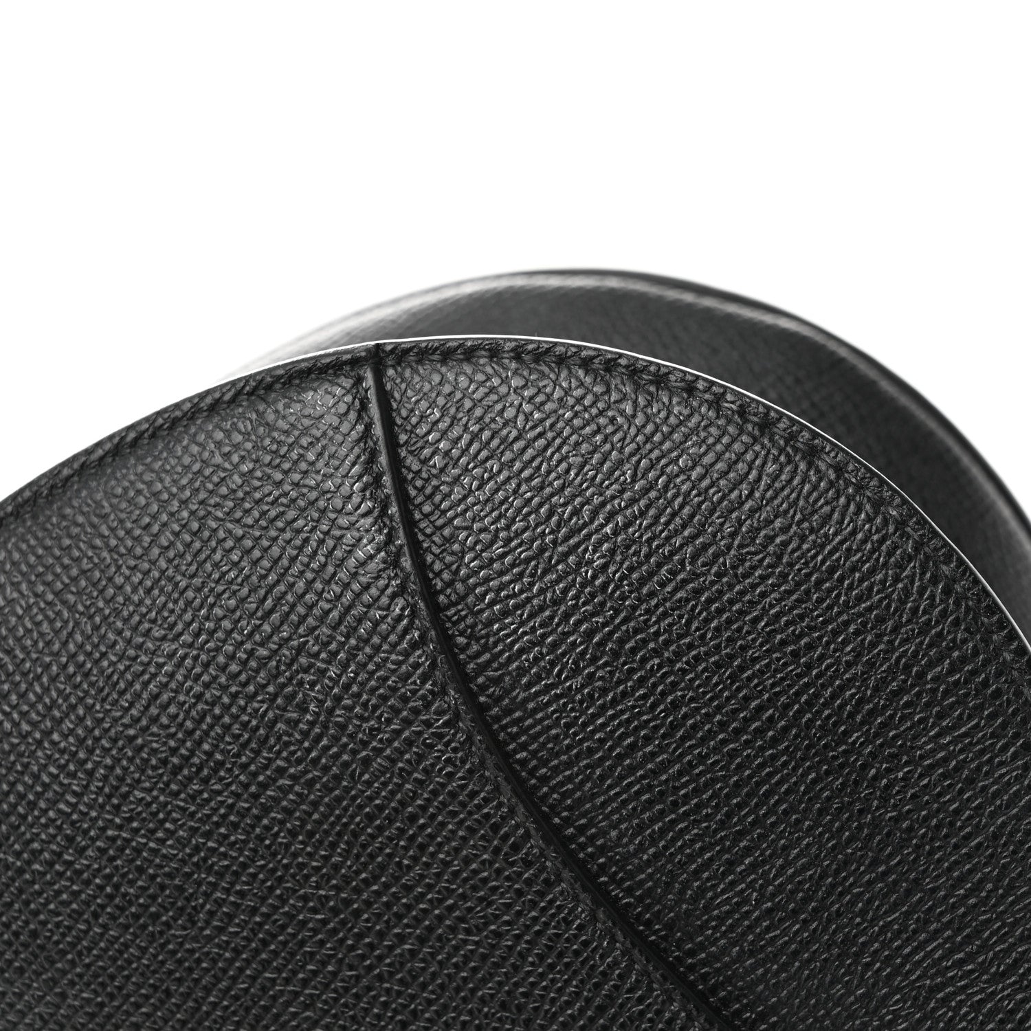 Christian Dior Grained Calfskin Saddle Bag With Strap Black 14 of 16