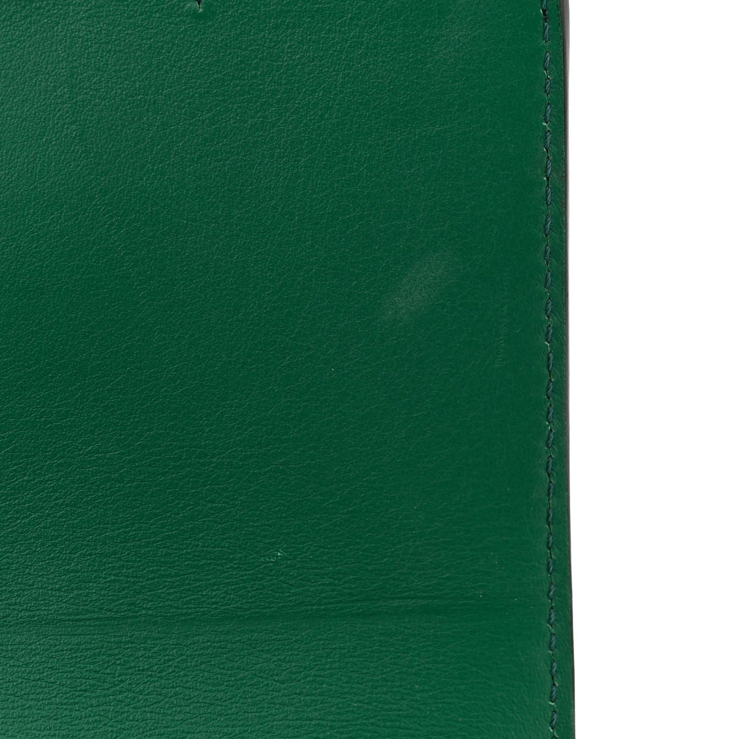 Calfskin Crocodile Embossed Mini C Double Carry Woodsy Green