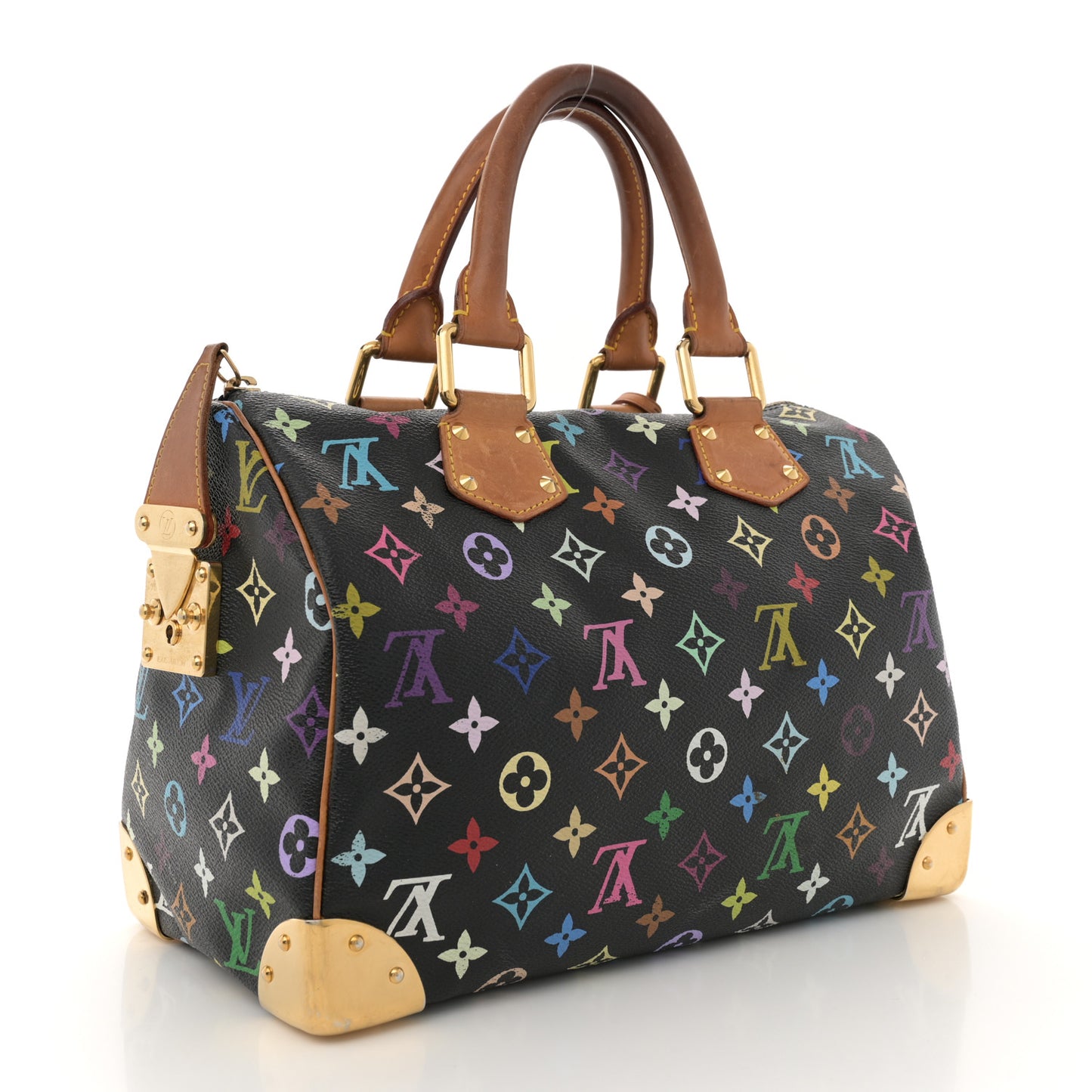 Monogram Multicolor Speedy 30 Black