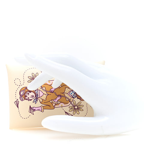 Swift Aviatrice Printed Calvi Card Case Nata