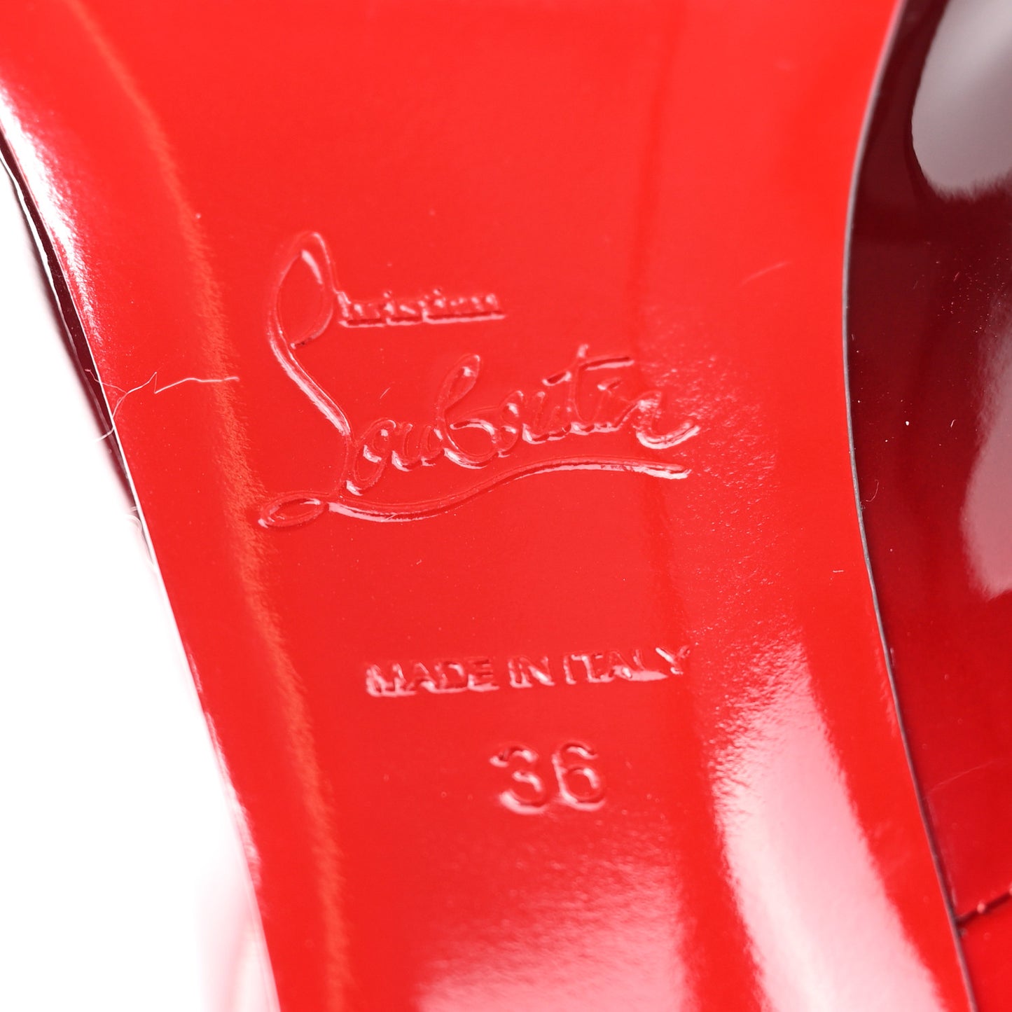 Patent Degrade New Very Prive 120 Pumps 36 Black Red