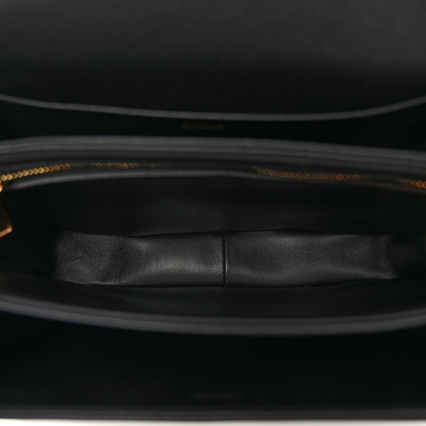 Shiny Calfskin Medium Triomphe Black