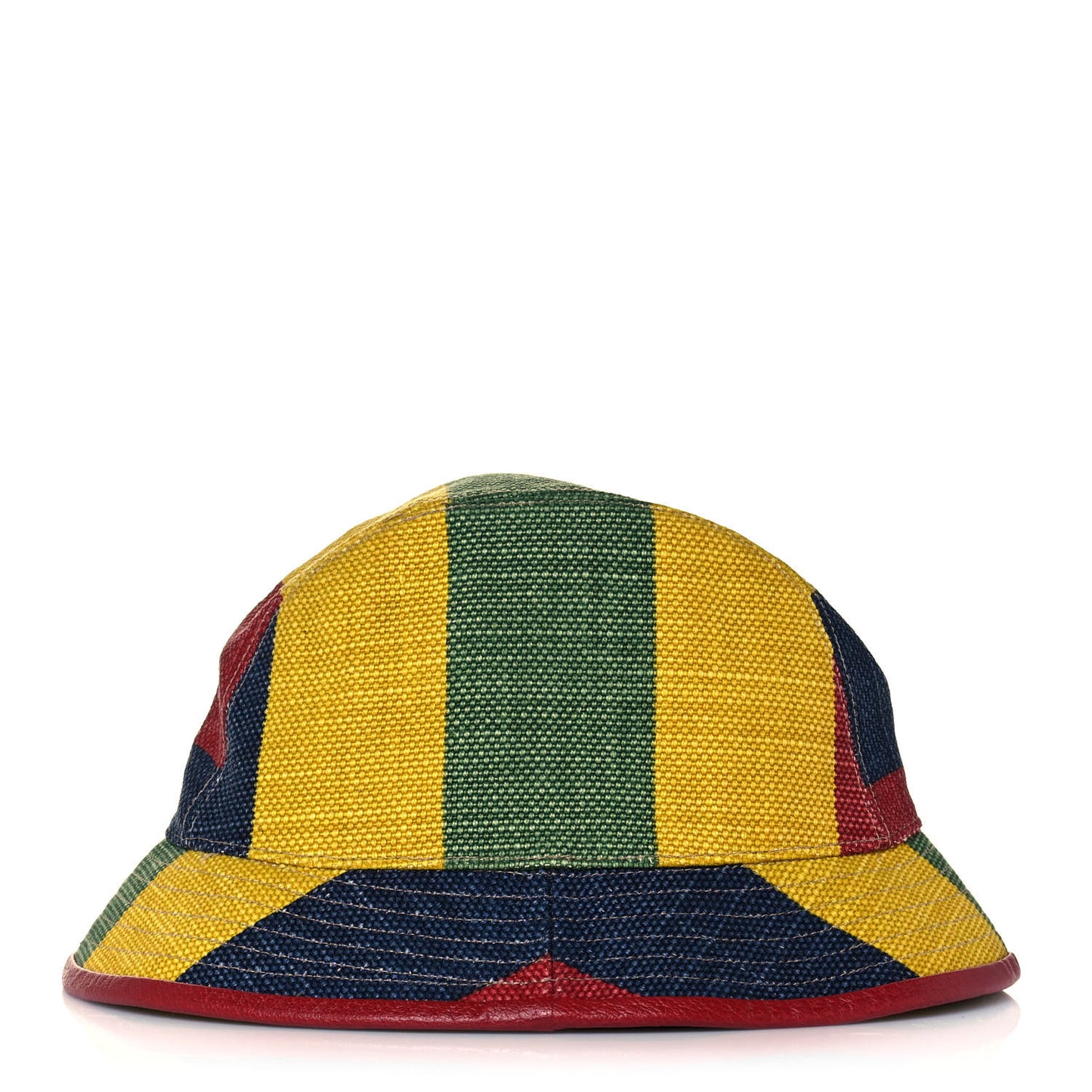 Canvas Marley Stripe Script Logo Gucci 100 Bucket Hat M Multicolor