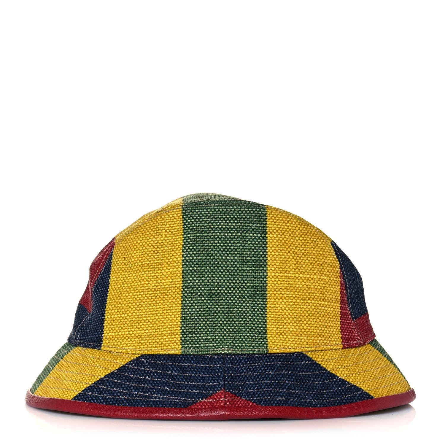 Gucci Canvas Marley Stripe Script Logo Gucci 100 Bucket Hat M Multicolor 4 of 8