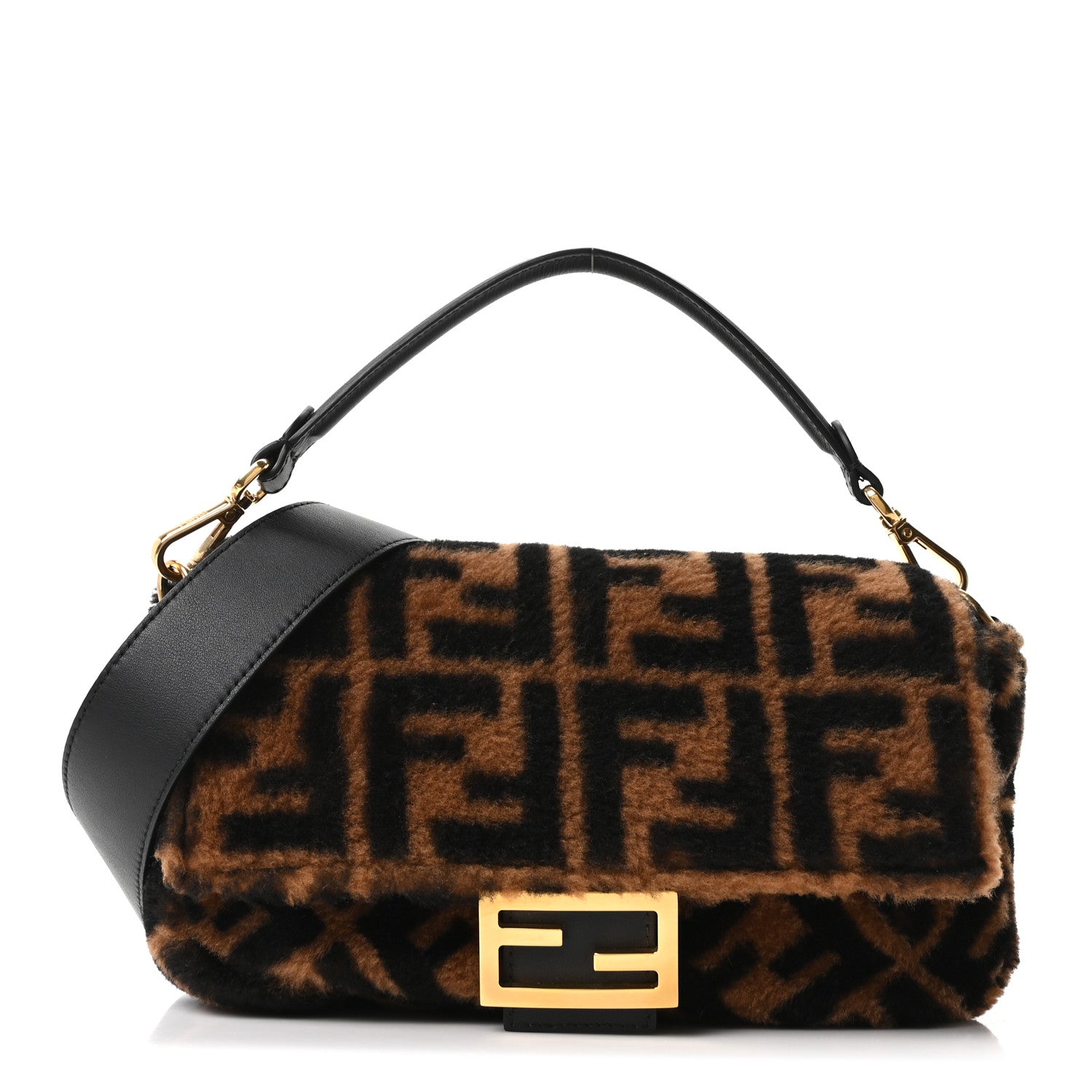 FENDI ポシェット Baguette Pouch Fabric Blue | Fendi