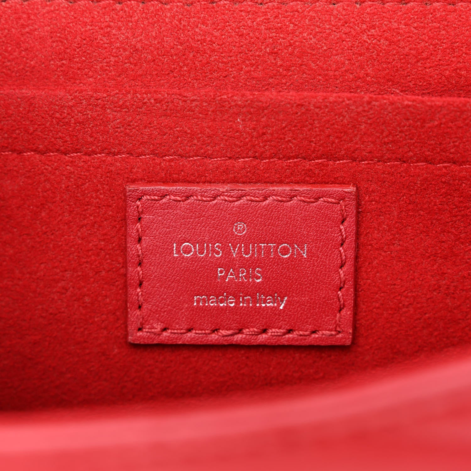 Louis Vuitton Calfskin New Wave Chain PM Ecarlate 5 of 16