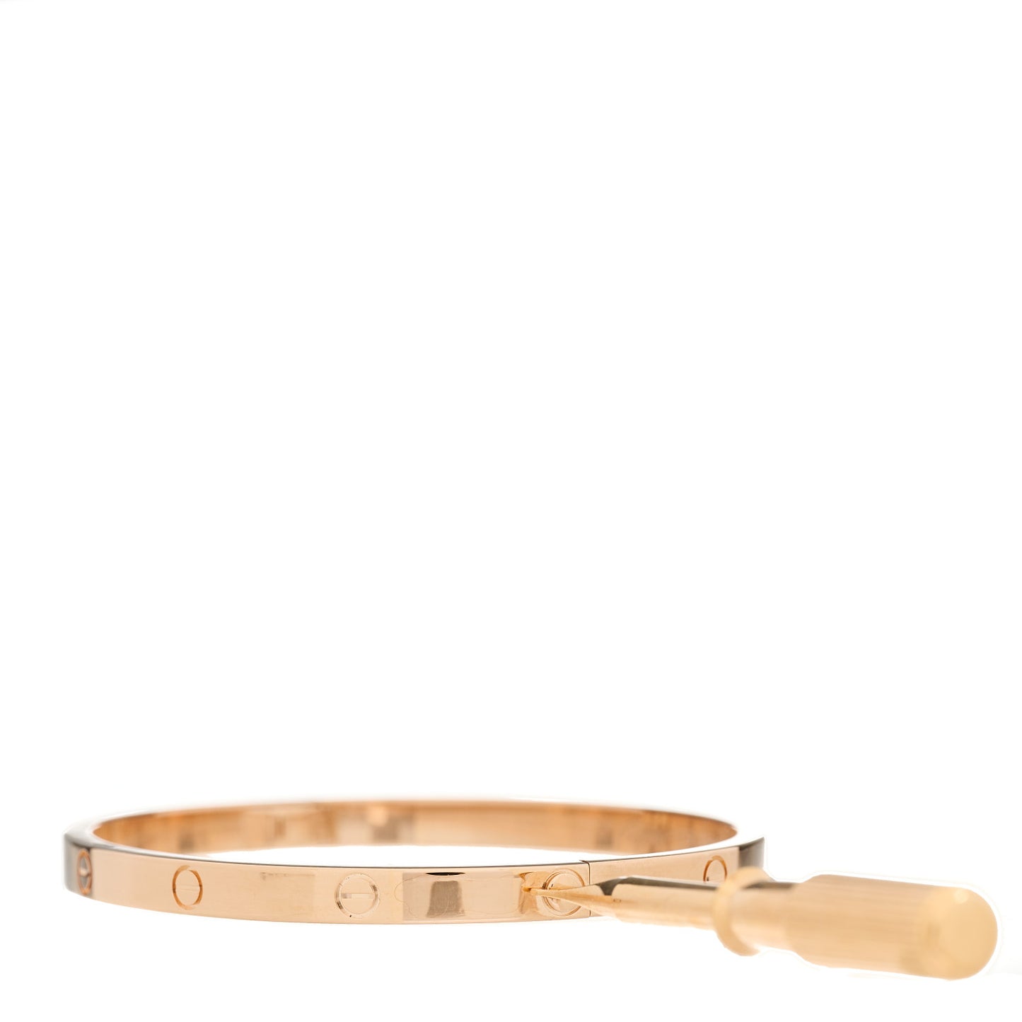 18K Pink Gold Small LOVE Bracelet 15