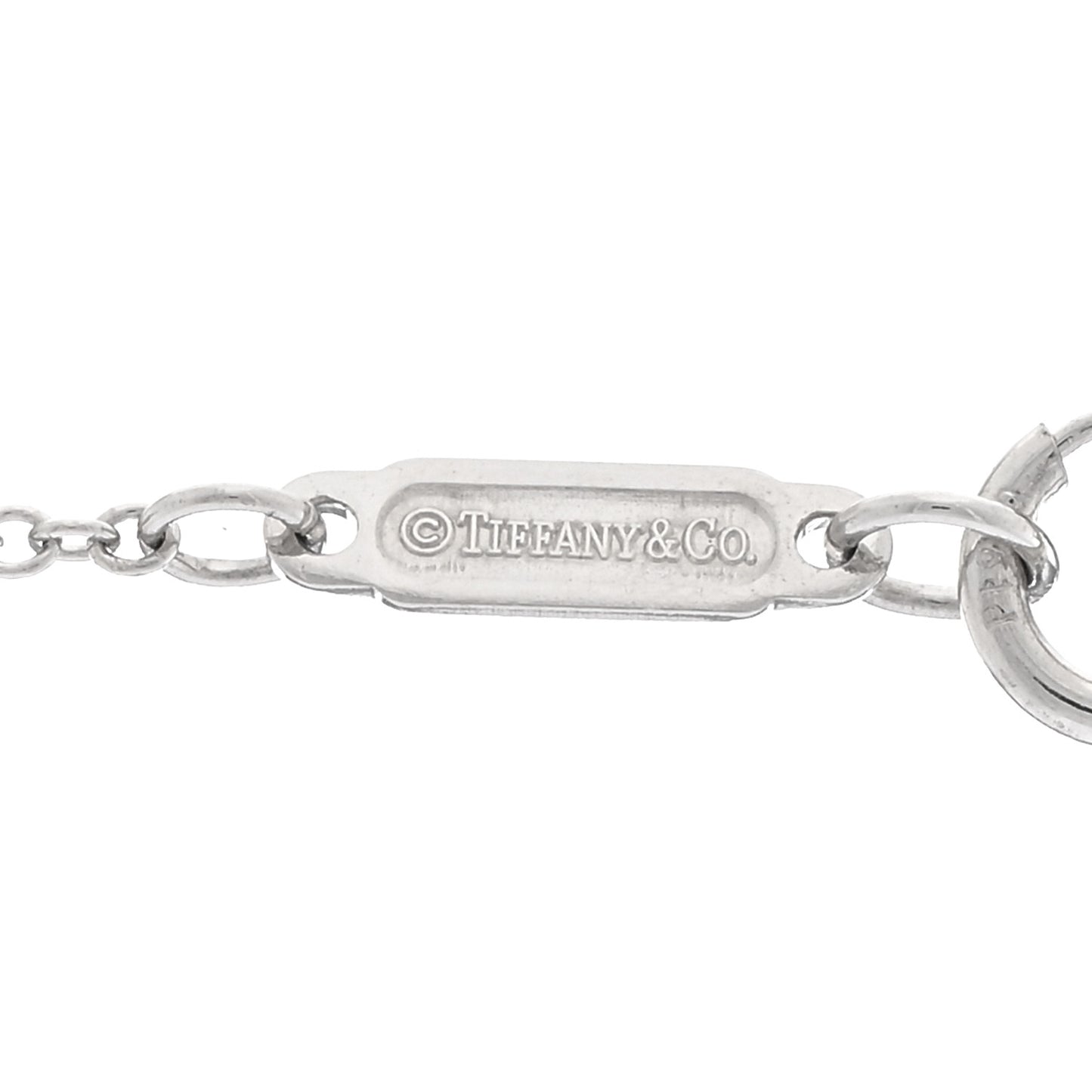 Platinum Diamond Mini Cross Pendant Necklace